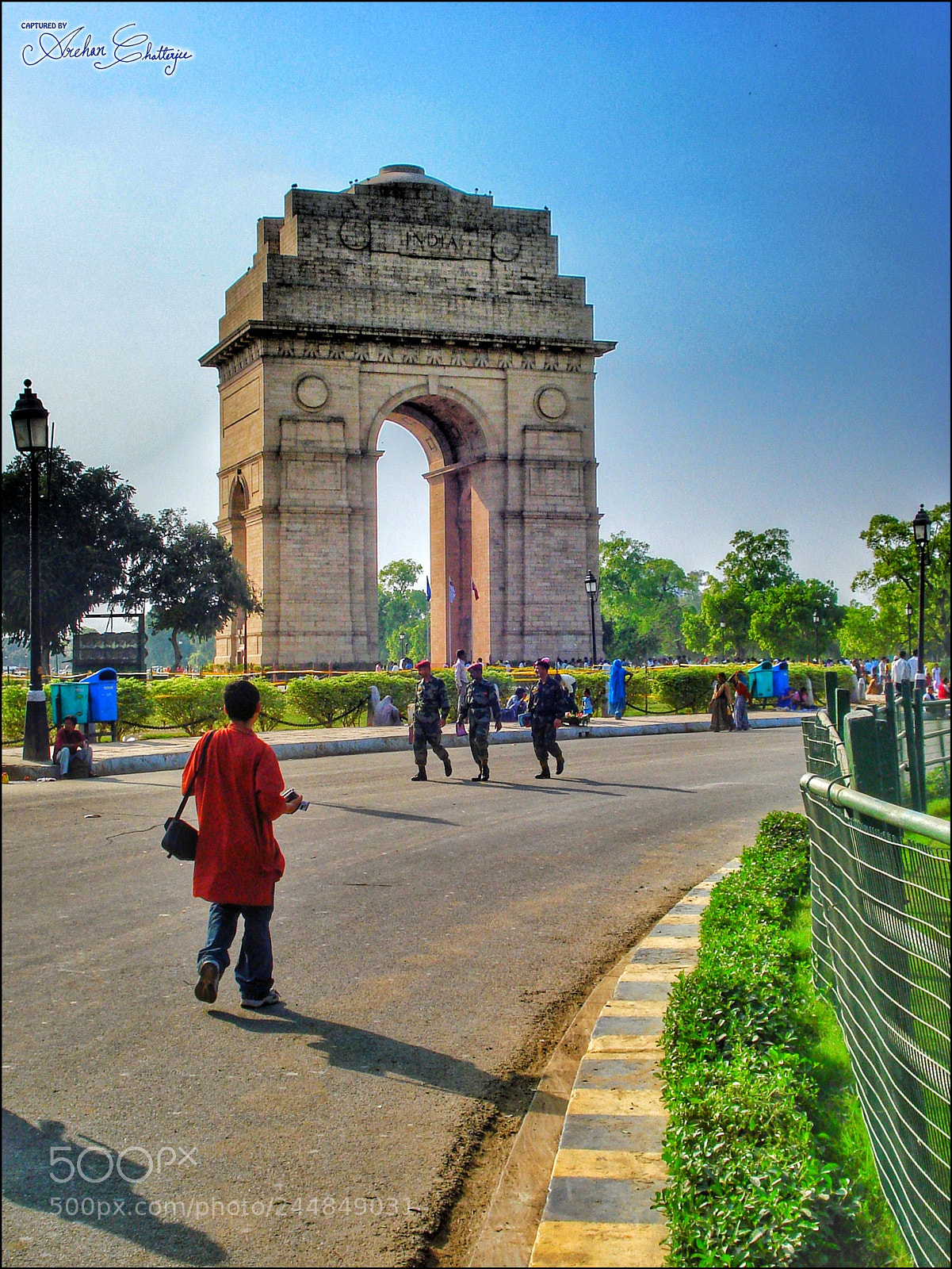Sony DSC-W55 sample photo. India gate photography