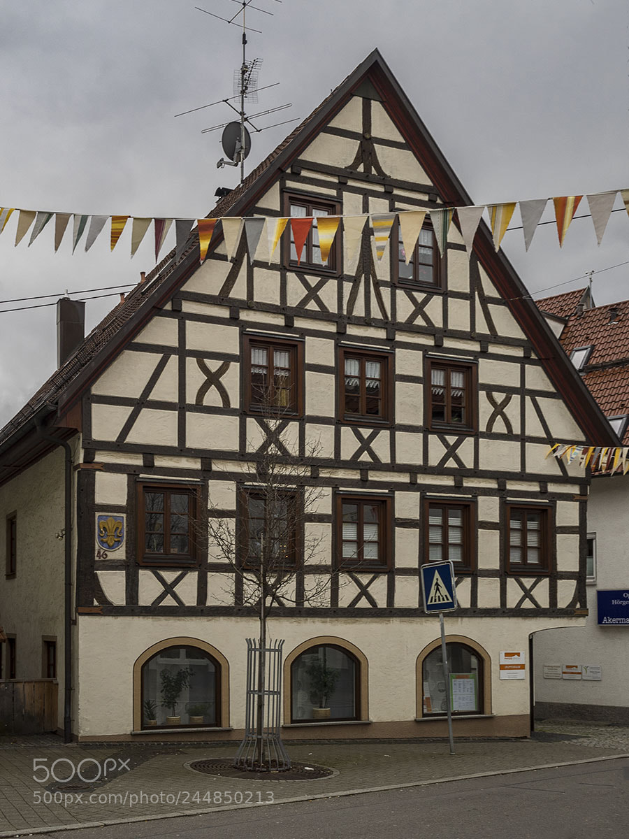Olympus OM-D E-M1 sample photo. Eningen fachwerkhaus photography