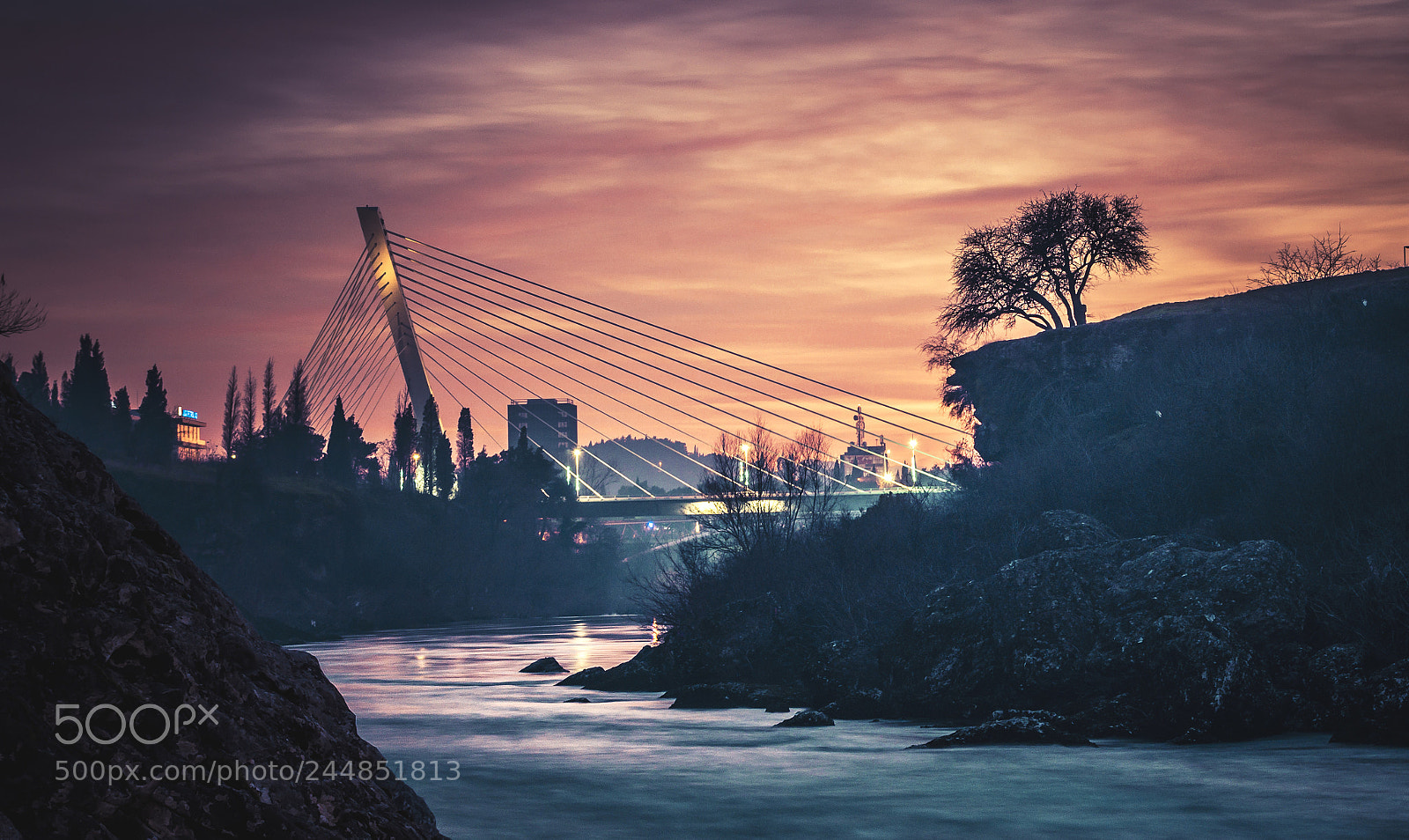 Nikon D7200 sample photo. Sunset in podgorica photography