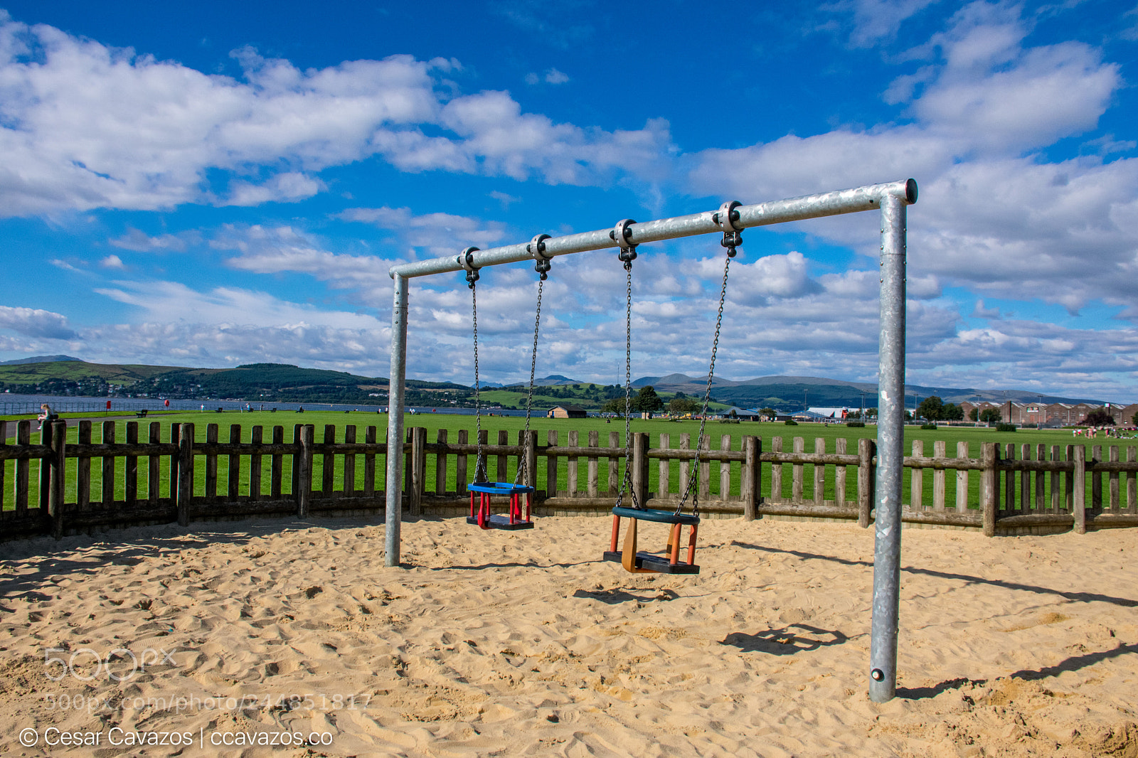 Nikon D3400 sample photo. Battery park, greenock, uk photography