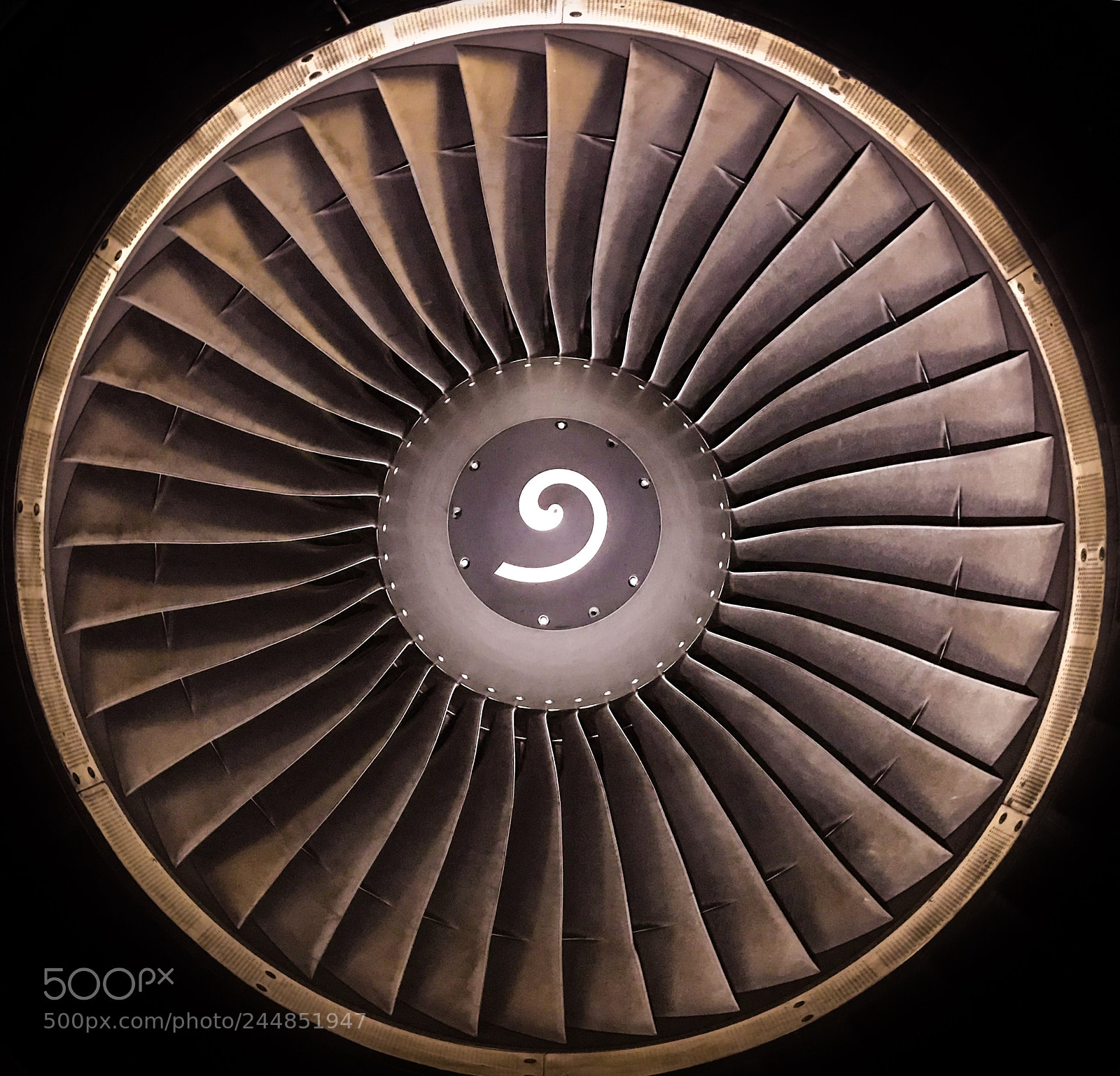Apple iPhone 7 Plus sample photo. Airbus a320 cfm56-5a engine photography