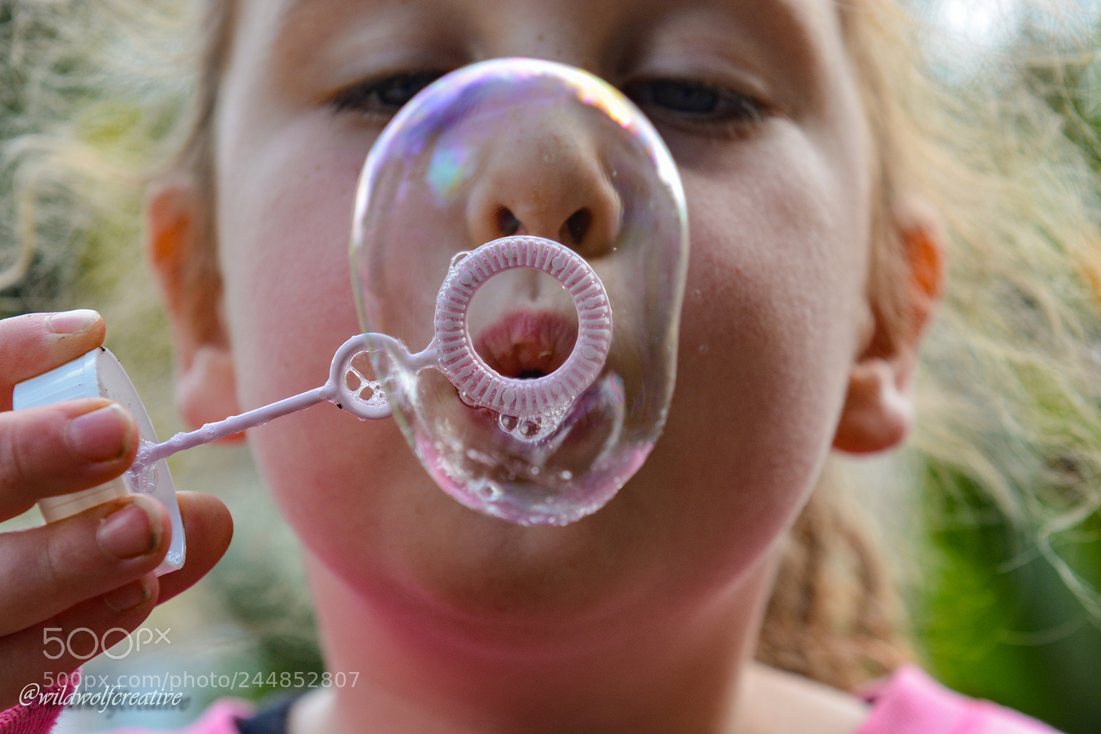 Nikon D7100 sample photo. Bubble girl! photography