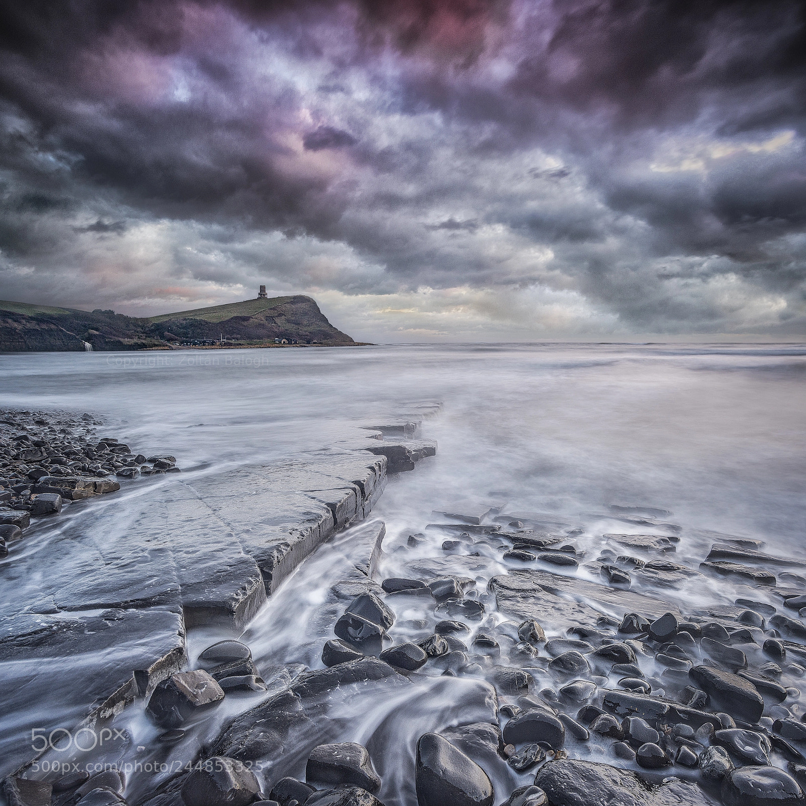 Nikon D800 sample photo. Storm at kimmeridge bay photography