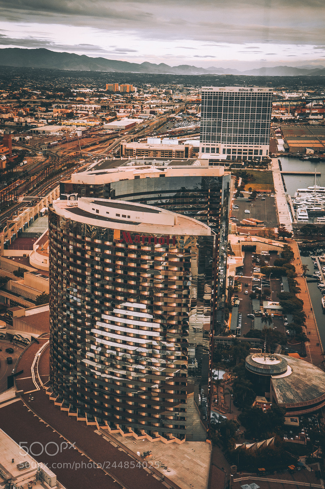 Sony a7 sample photo. Marriot marquis hotel san photography