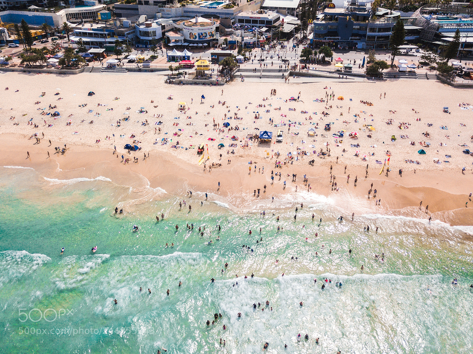 DJI FC220 sample photo. Surfers paradise photography