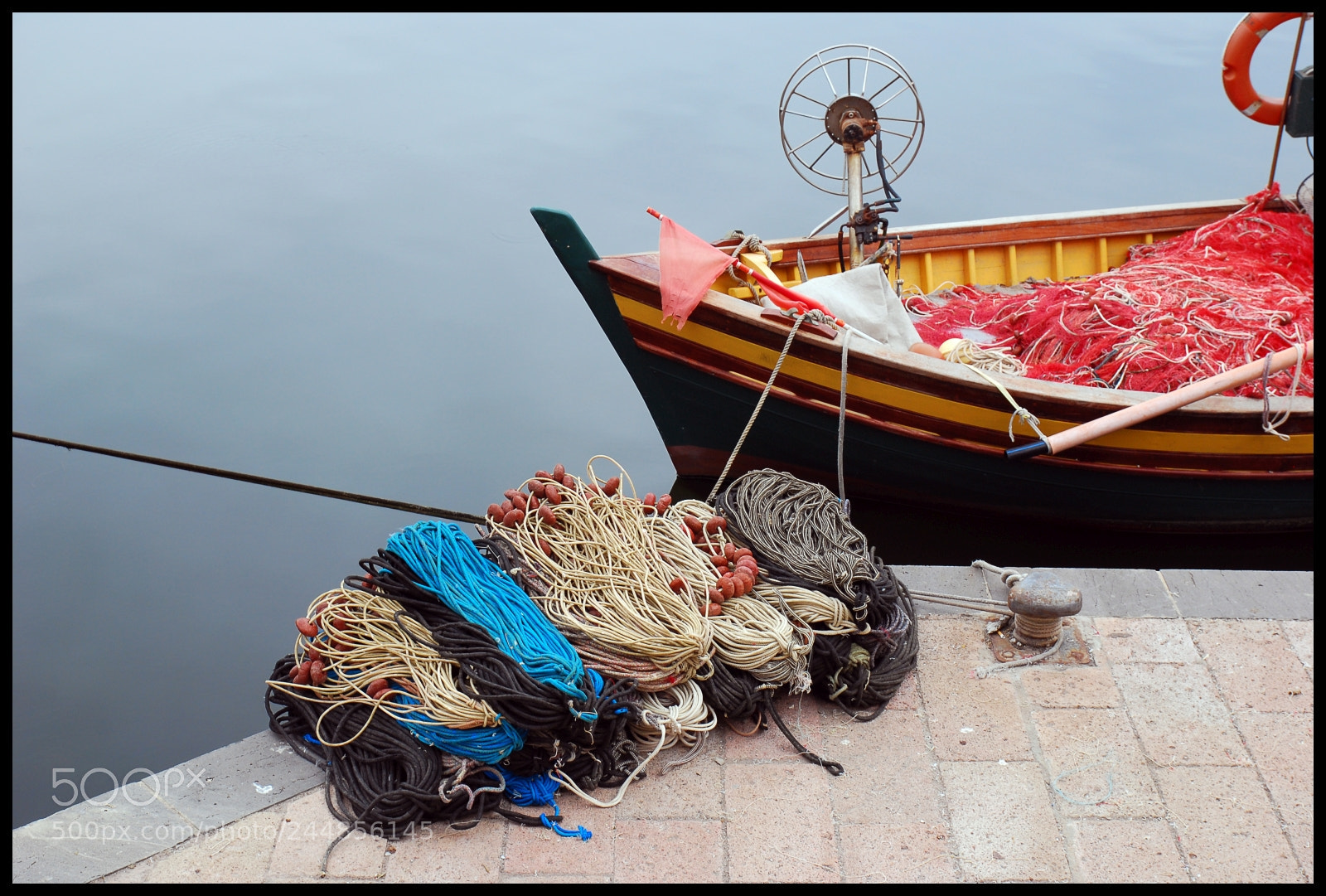 Nikon D80 sample photo. Fisherman´s boat photography