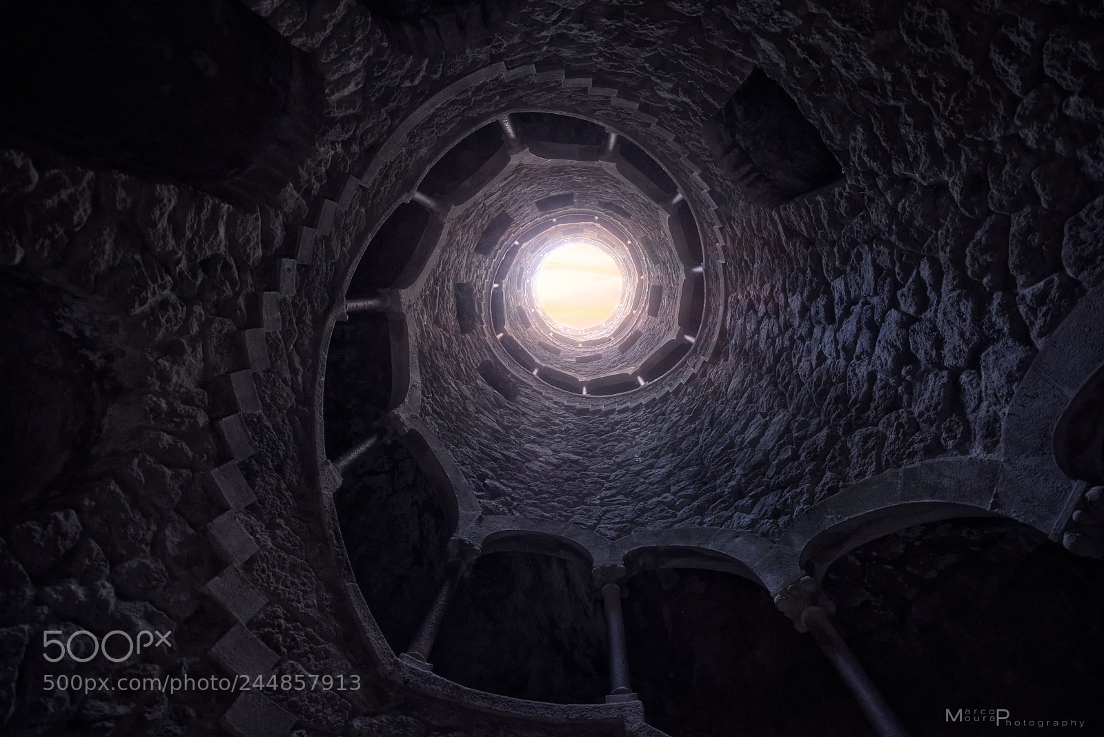 Nikon D810 sample photo. Round stairs photography
