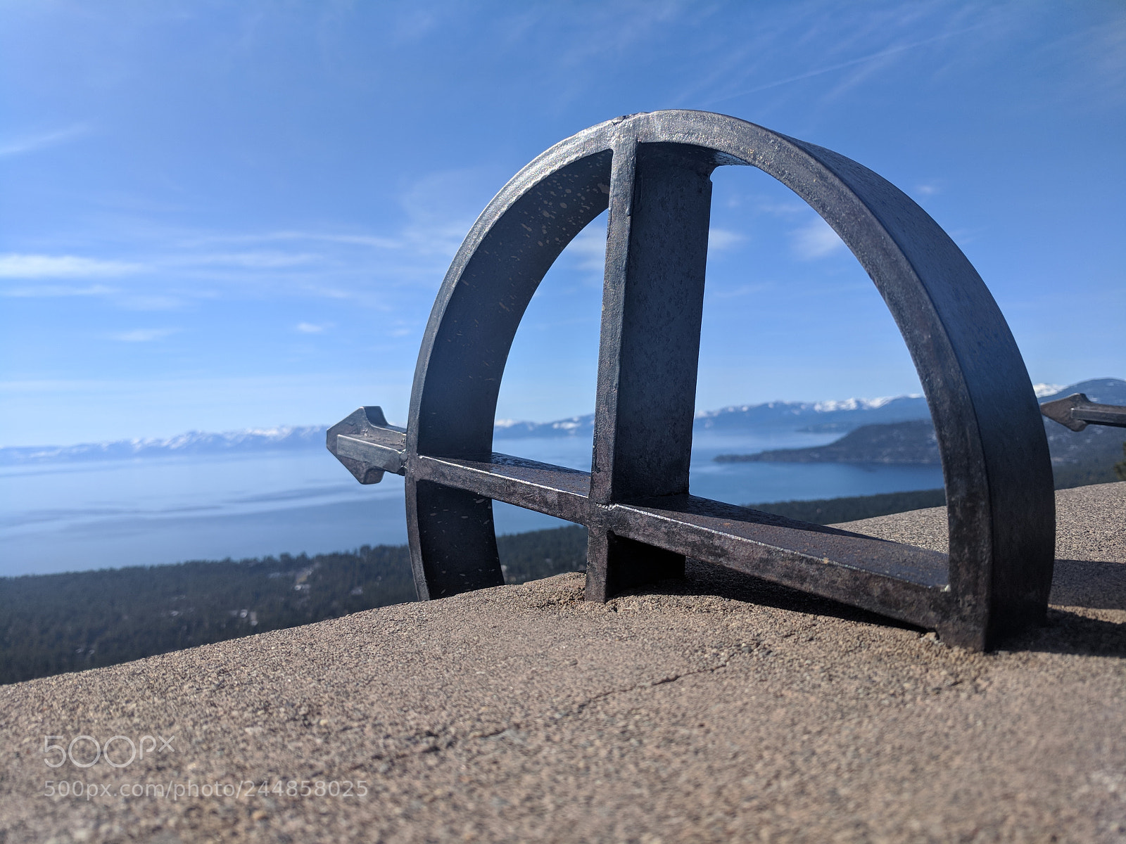 Google Pixel sample photo. Lake tahoe scenic overlook photography