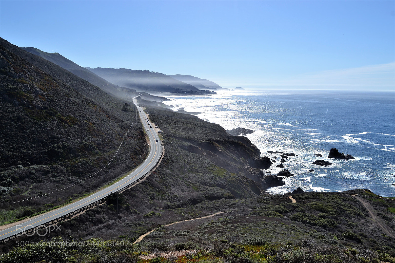 Nikon D3100 sample photo. Highway 1. photography