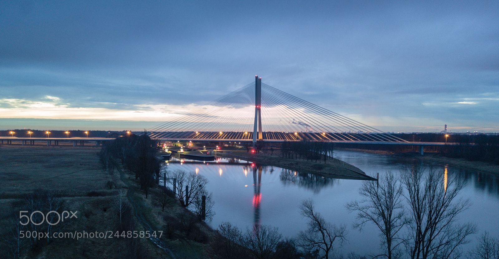 DJI FC220 sample photo. R dz ski bridge photography