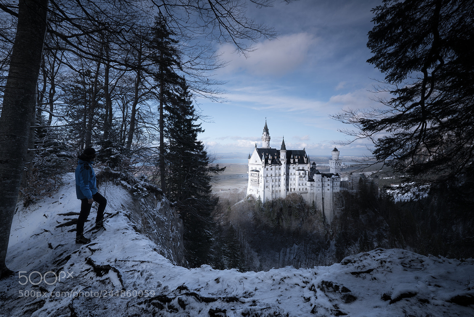 Sony a7S sample photo. Neuschwanstein photography