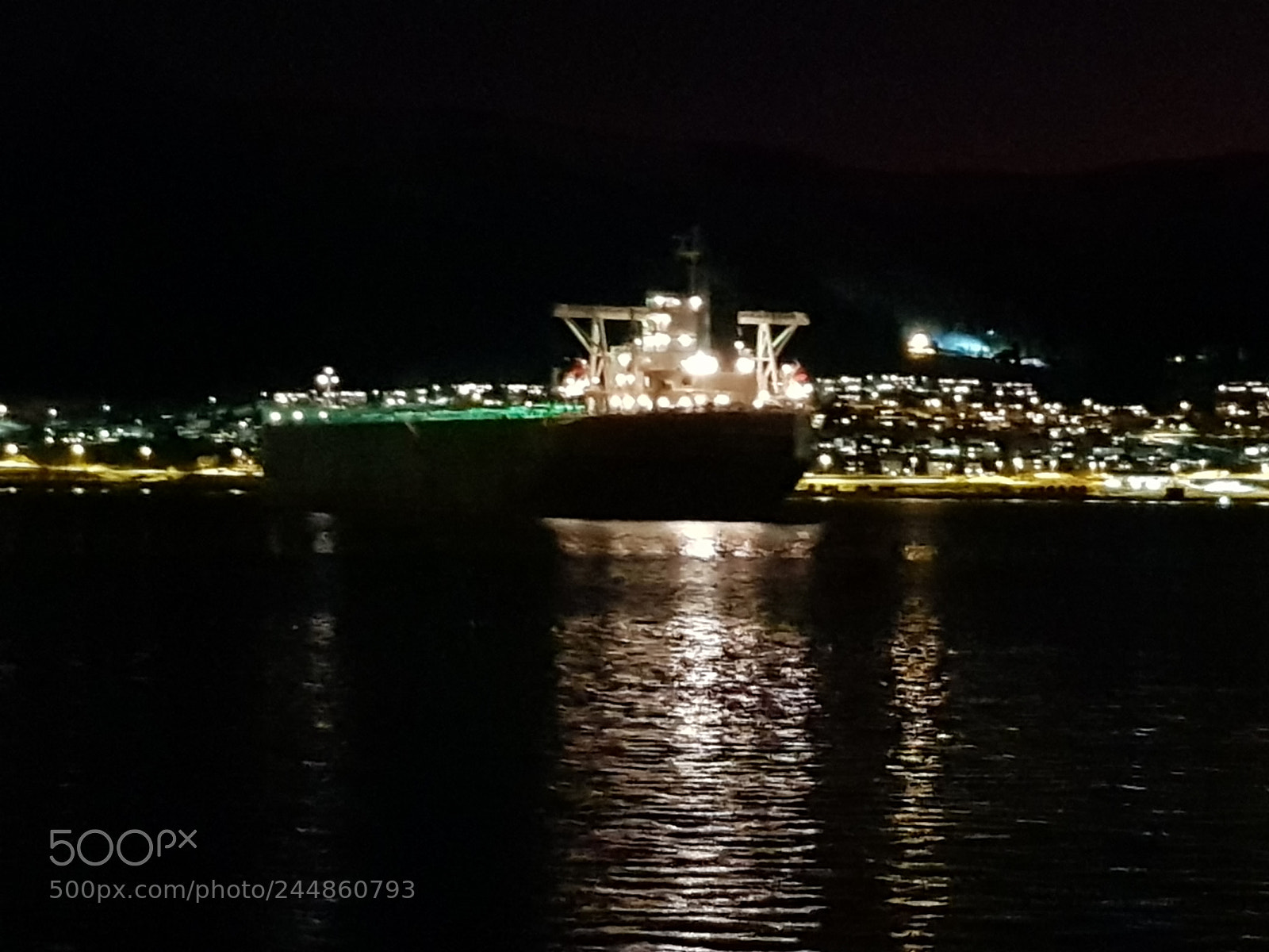Samsung Galaxy S8 sample photo. Narvik harbour photography