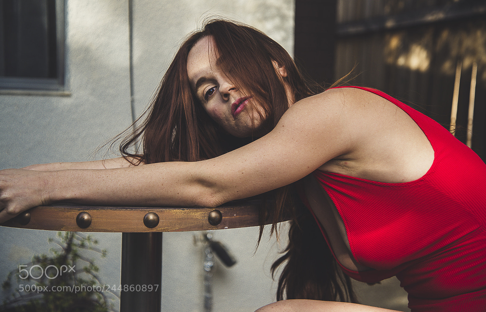 Nikon D610 sample photo. Lady in red photography