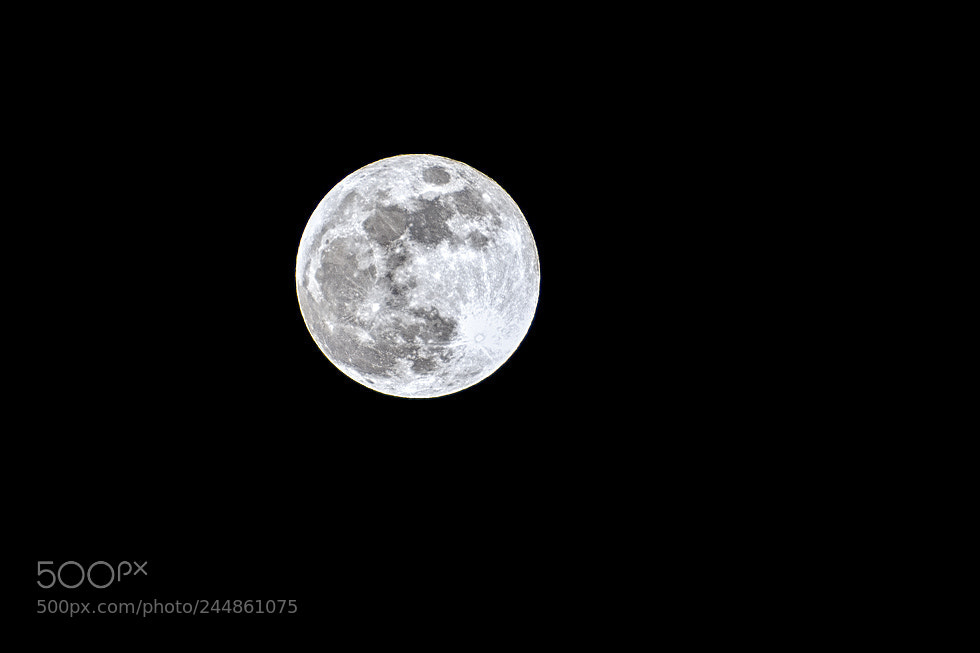 Nikon D7100 sample photo. Super mond photography