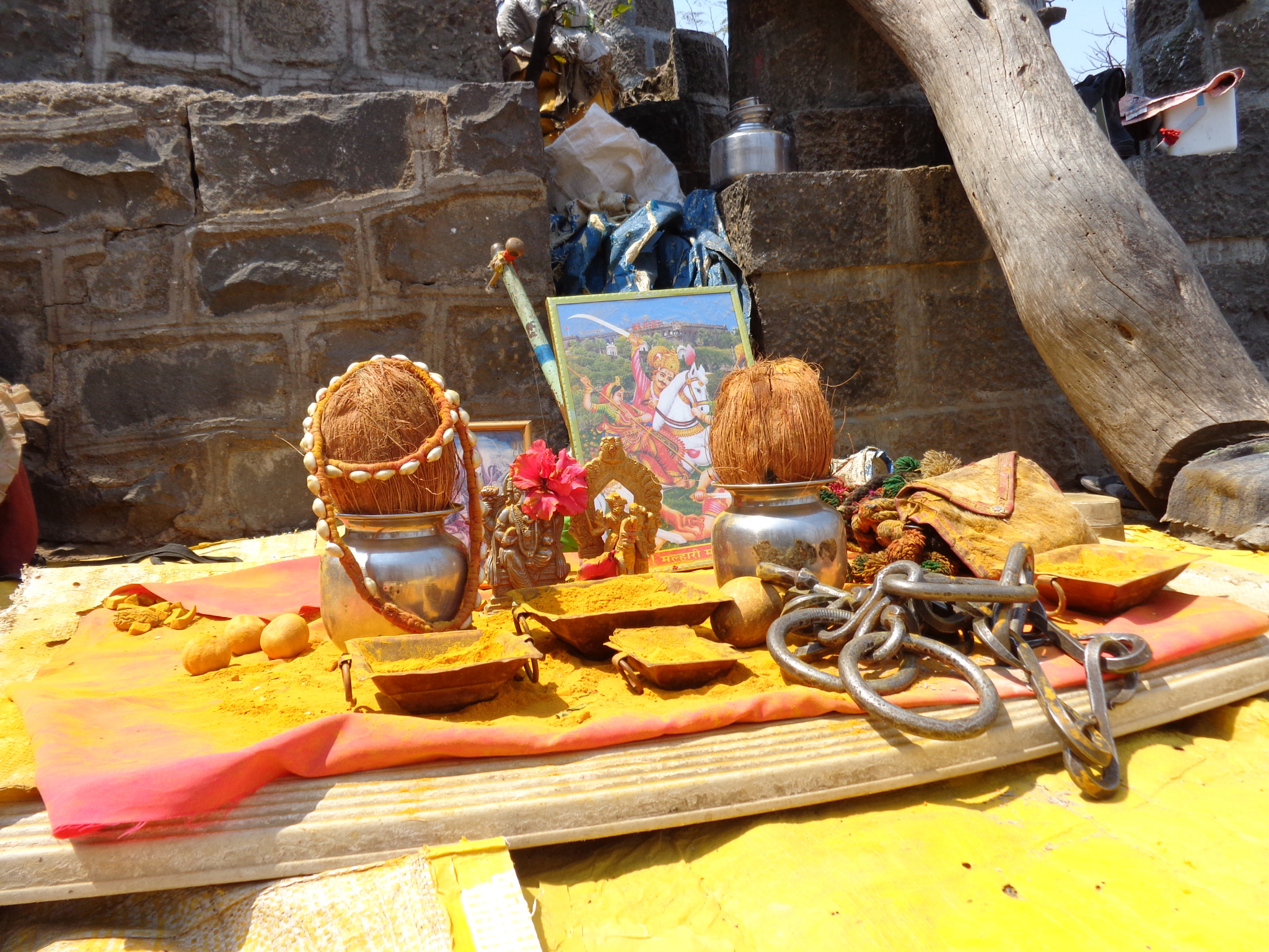 Sony Cyber-shot DSC-W730 sample photo. Jejuri - india photography