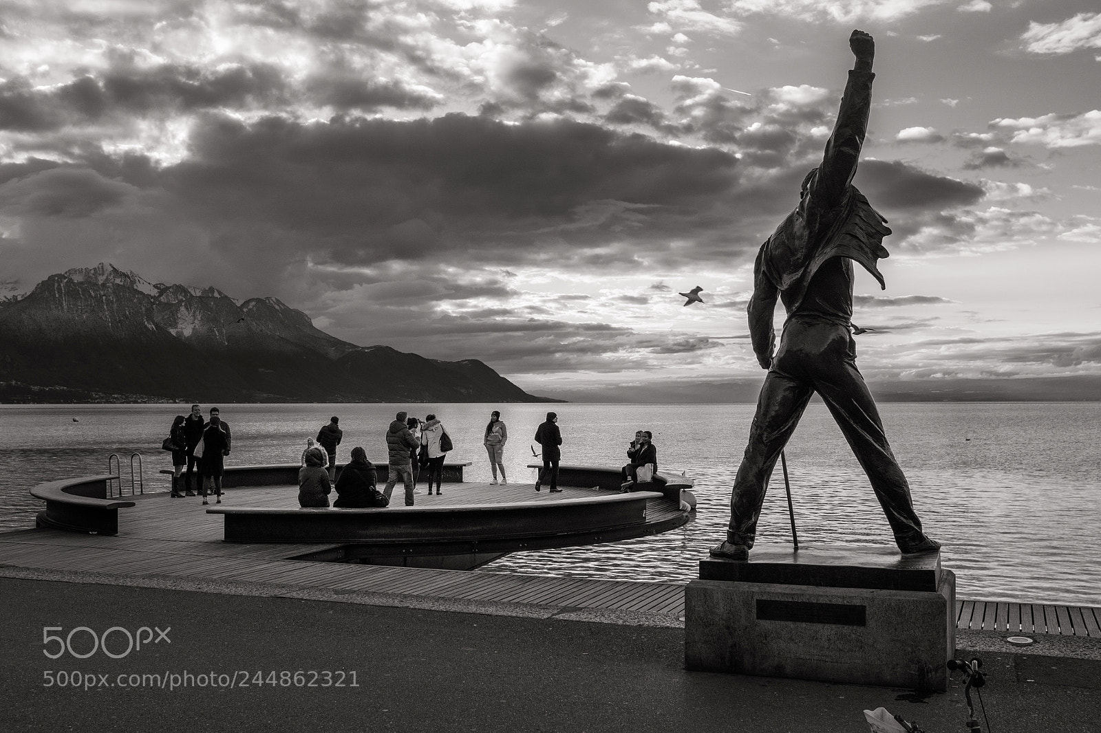 Fujifilm X100F sample photo. Montreux photography