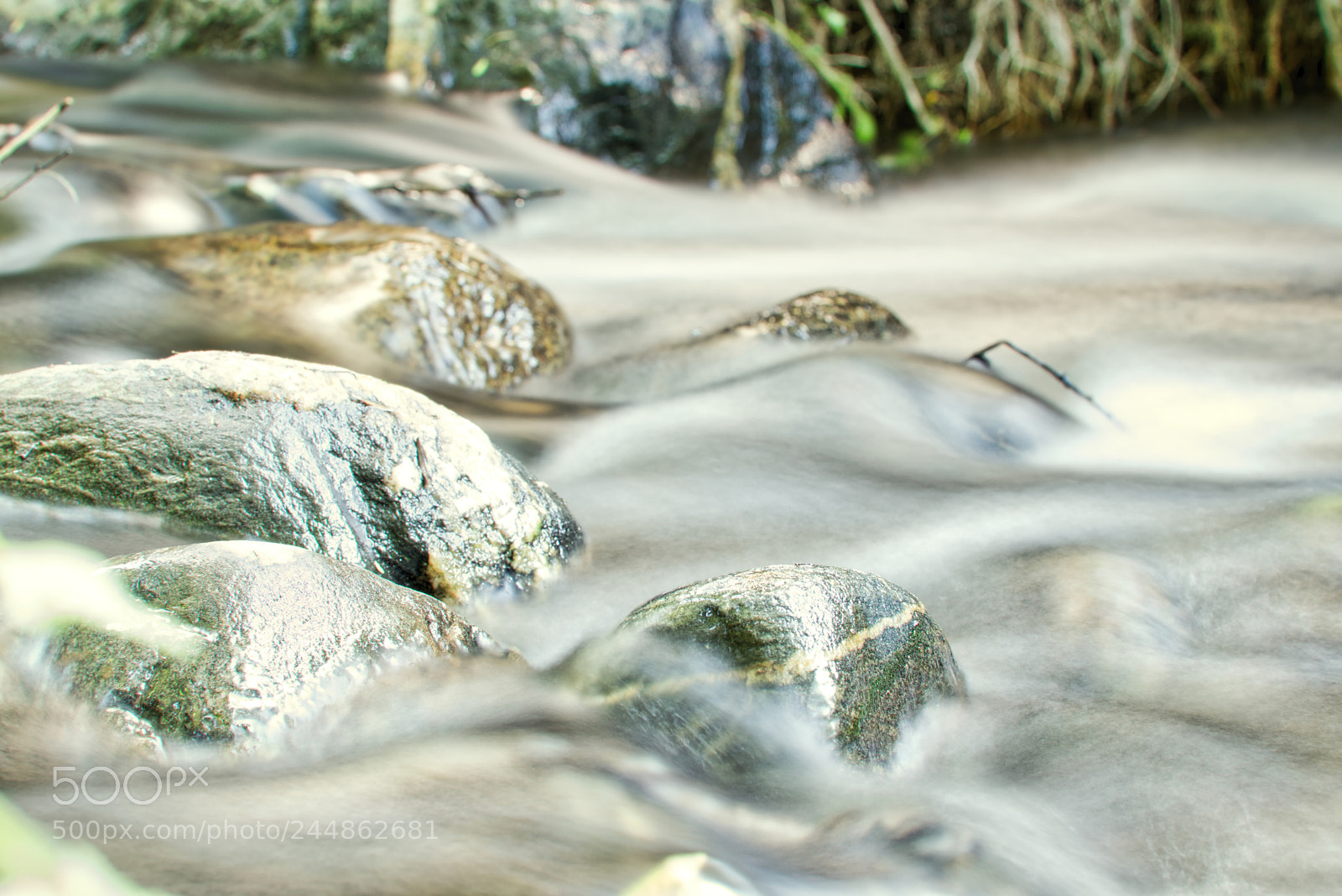 Nikon AF-S Nikkor 50mm F1.8G sample photo. River silky running photography