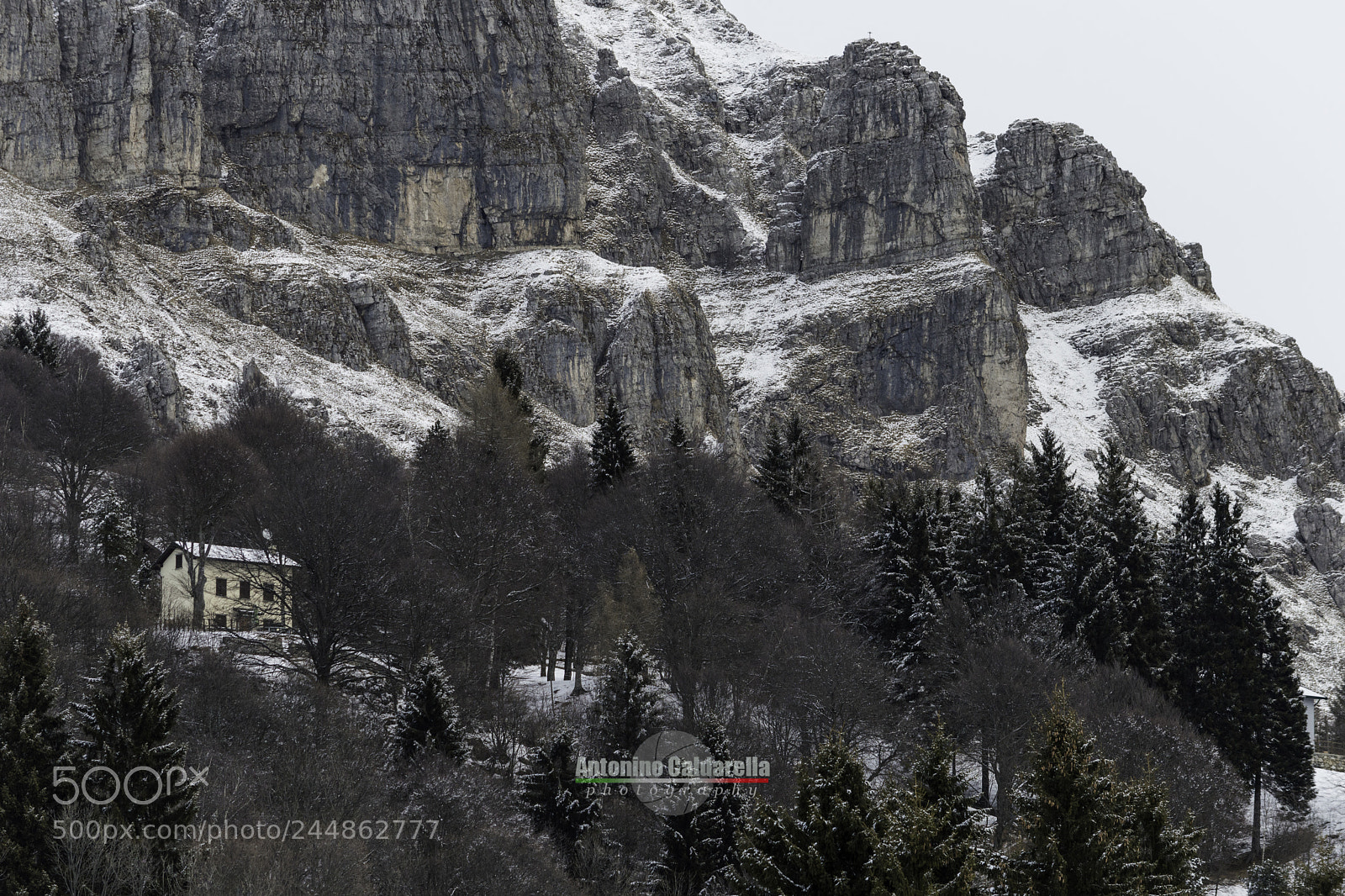 Nikon D3200 sample photo. Piani resinelli february, 03 photography