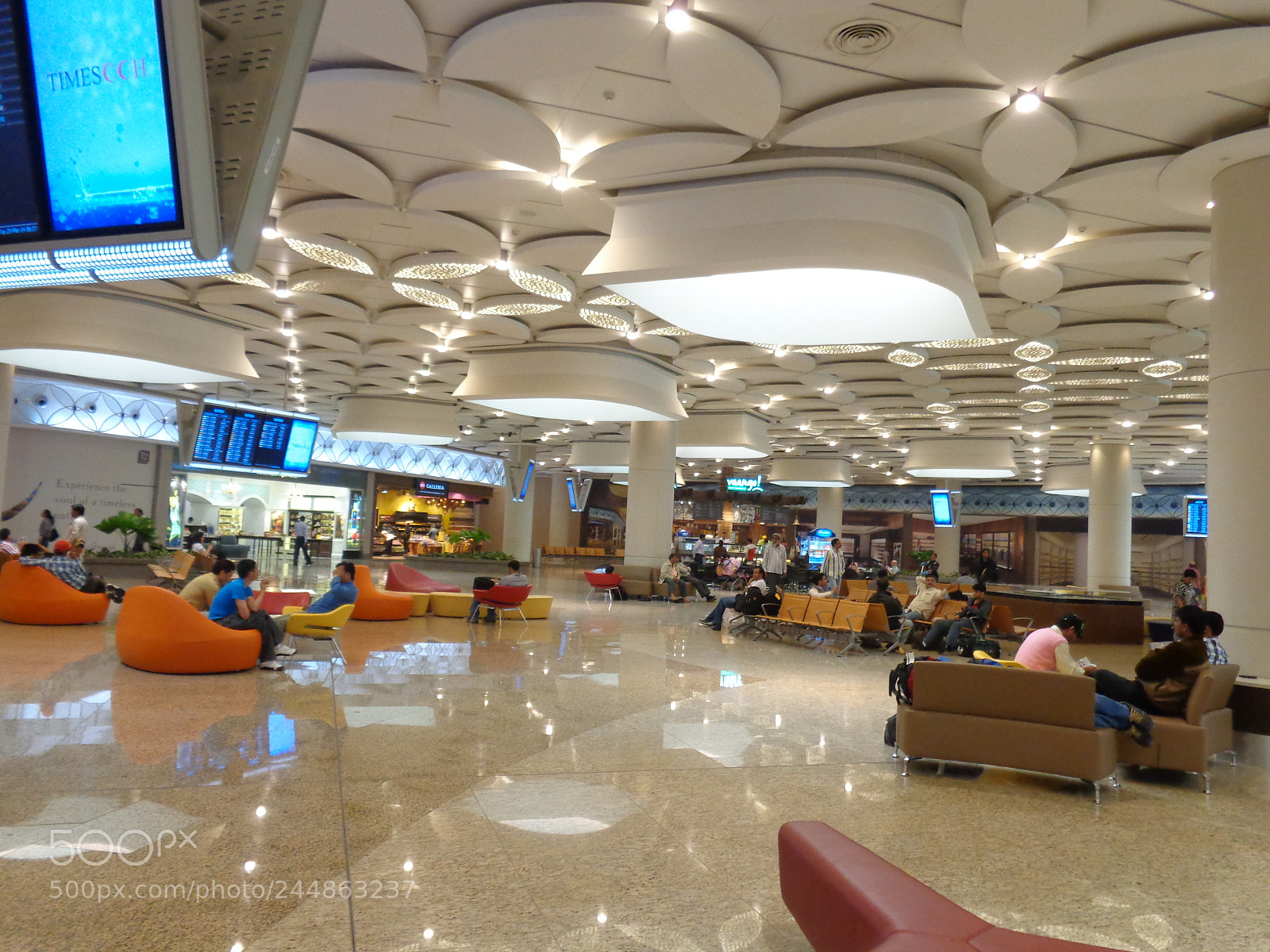 Sony Cyber-shot DSC-W730 sample photo. Chhatrapati shivaji international airport photography