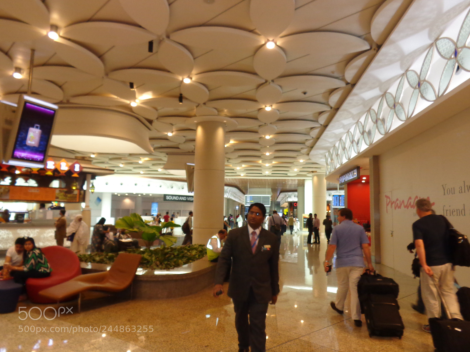 Sony Cyber-shot DSC-W730 sample photo. Chhatrapati shivaji international airport photography