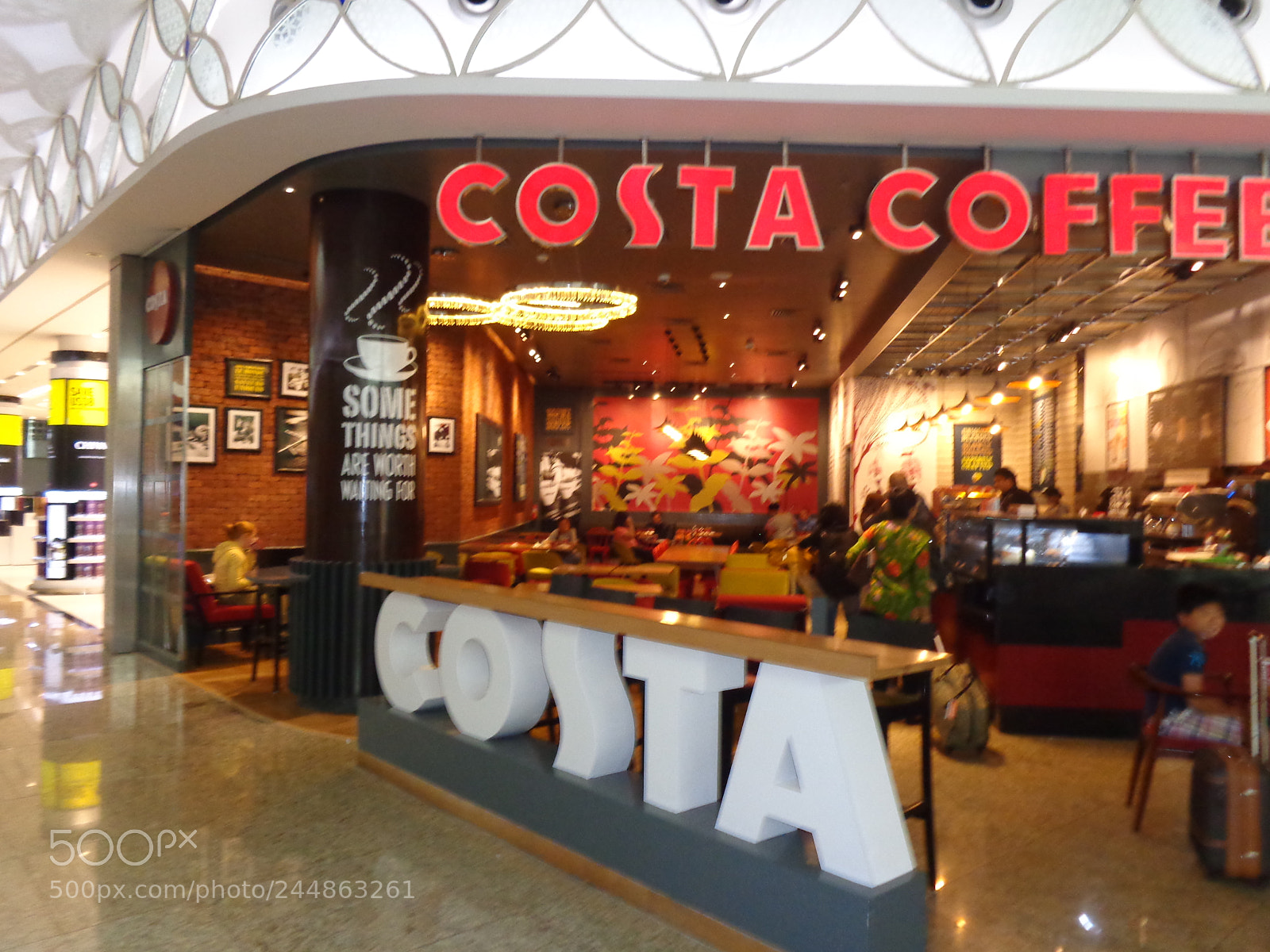 Sony Cyber-shot DSC-W730 sample photo. Chhatrapati shivaji international airport photography