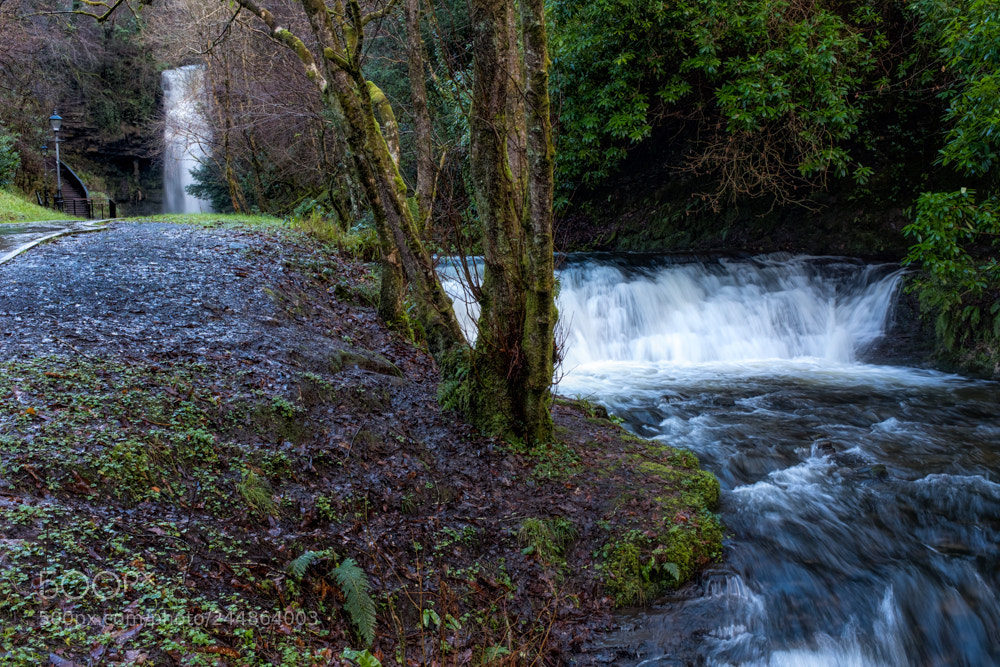 Fujifilm X100F sample photo. Serene at glencar waterfall photography