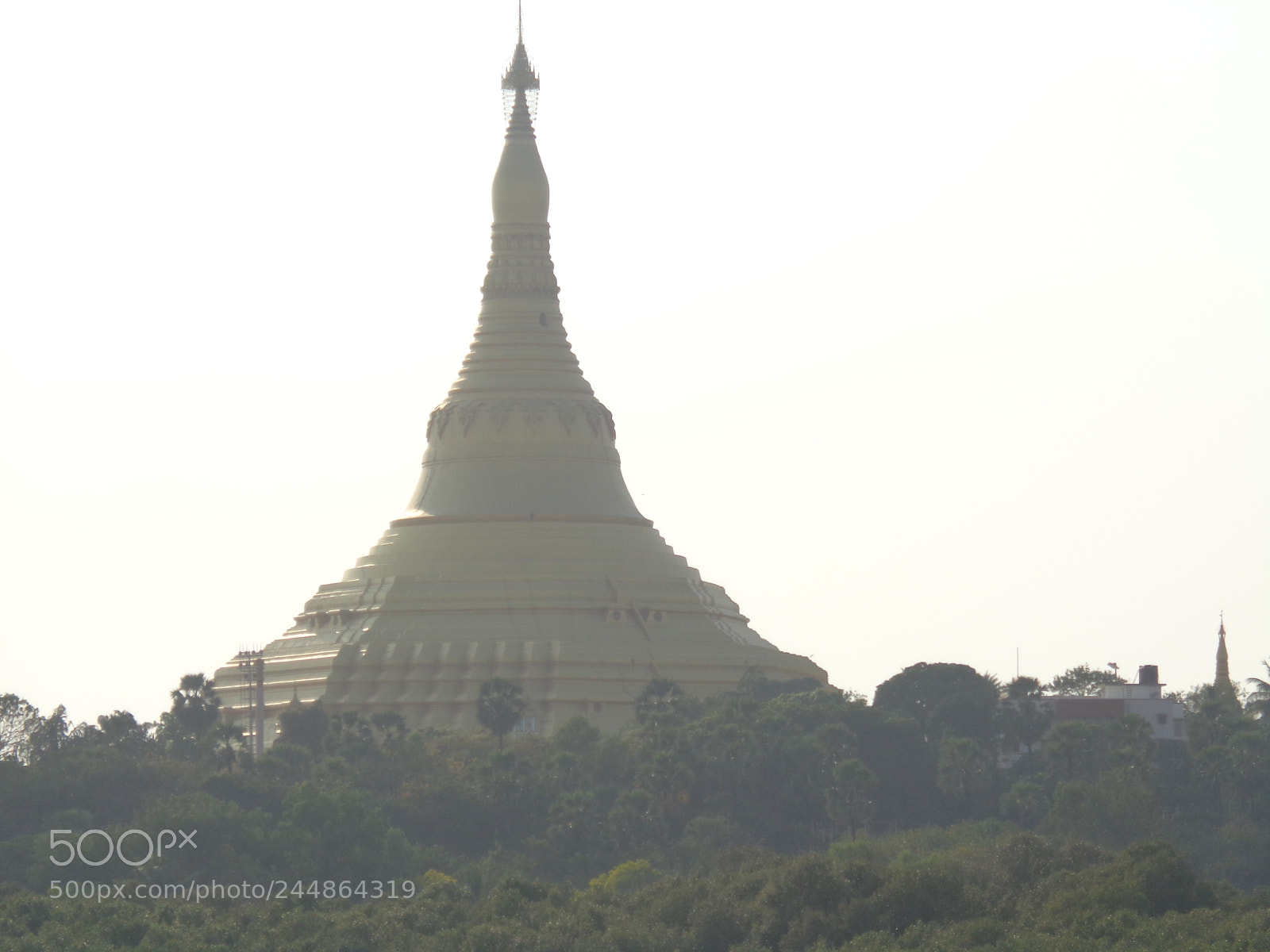 Sony Cyber-shot DSC-W730 sample photo. Global vipassana pagoda photography