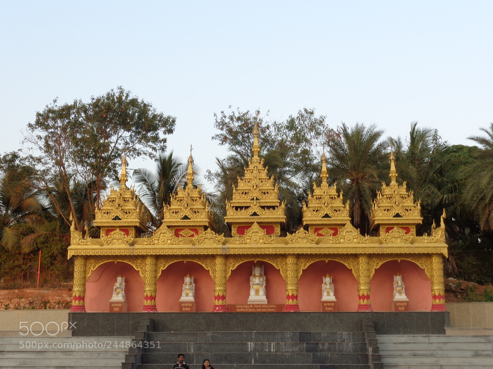 Sony Cyber-shot DSC-W730 sample photo. Global vipassana pagoda photography
