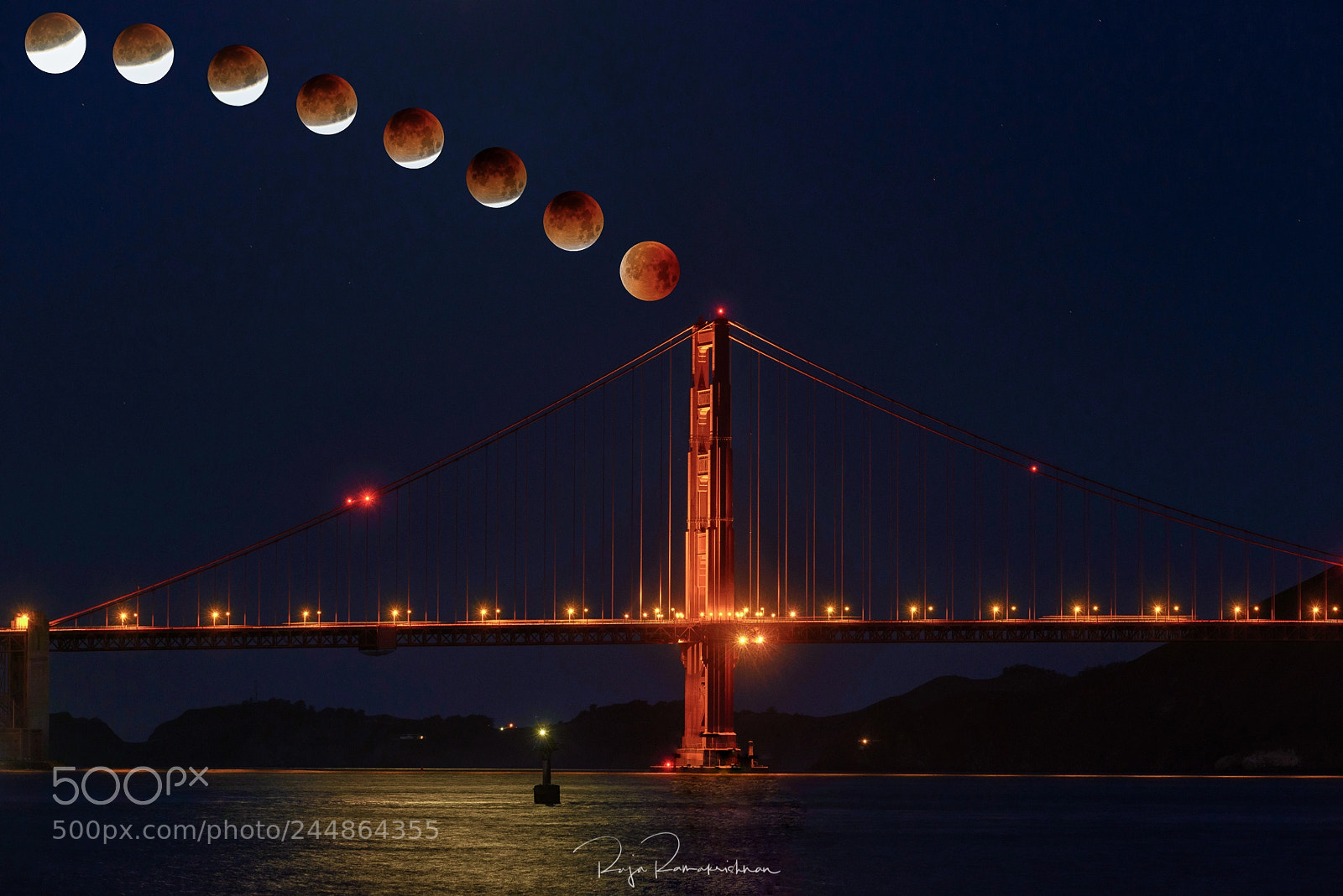 Nikon D800E sample photo. Superbluemoon eclipse timelapse photography