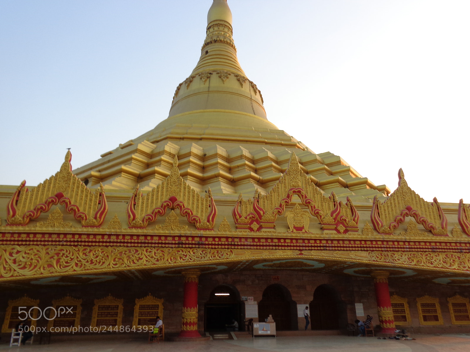 Sony Cyber-shot DSC-W730 sample photo. Global vipassana pagoda photography