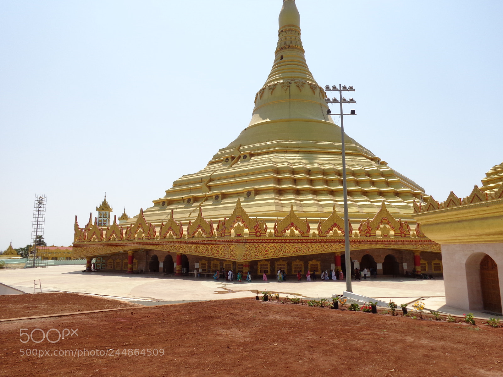 Sony Cyber-shot DSC-W730 sample photo. Global vipassana pagoda photography