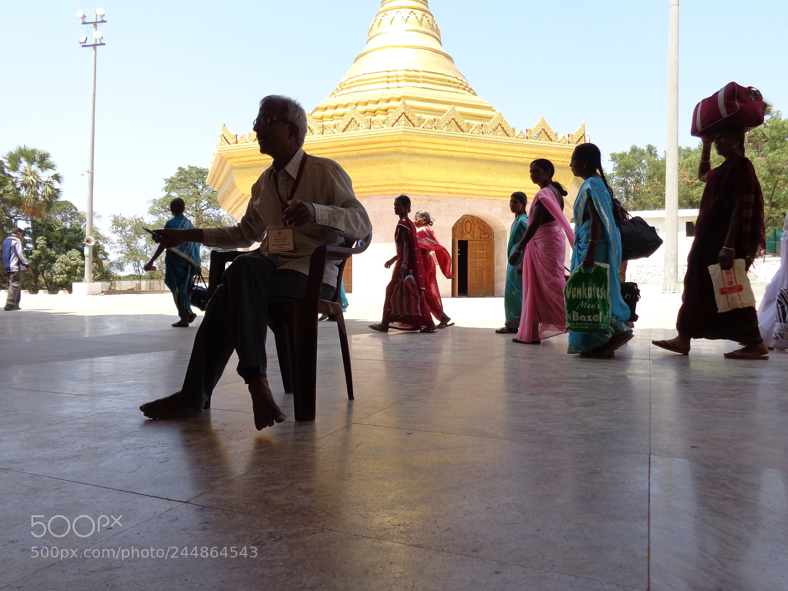 Sony Cyber-shot DSC-W730 sample photo. Global vipassana pagoda photography