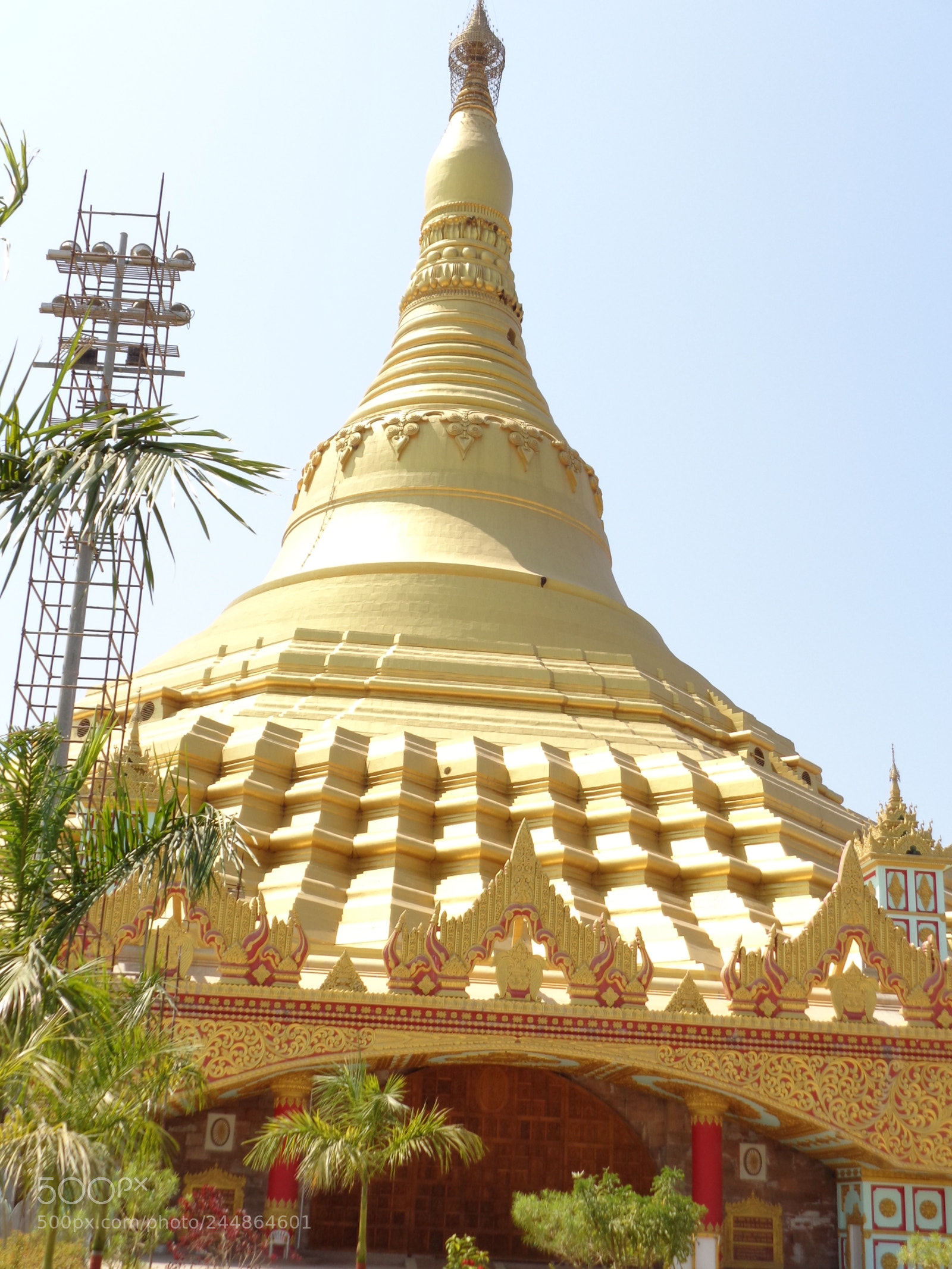 Sony Cyber-shot DSC-W730 sample photo. Global vipassana pagoda photography