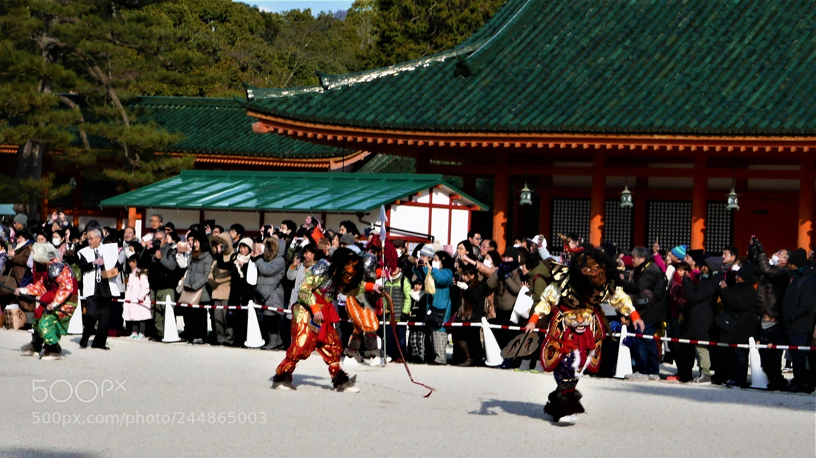 Panasonic Lumix DMC-LX100 sample photo. Bean throwing ceremony photography