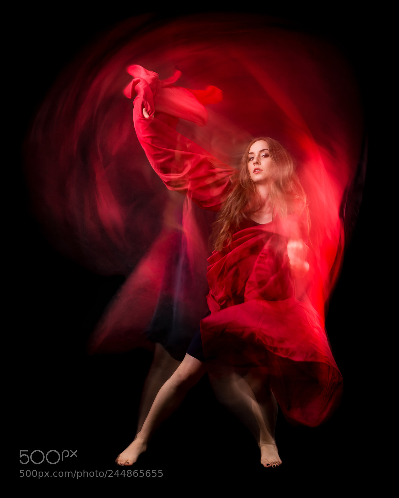 Sony a7R II sample photo. Red motion 3 photography