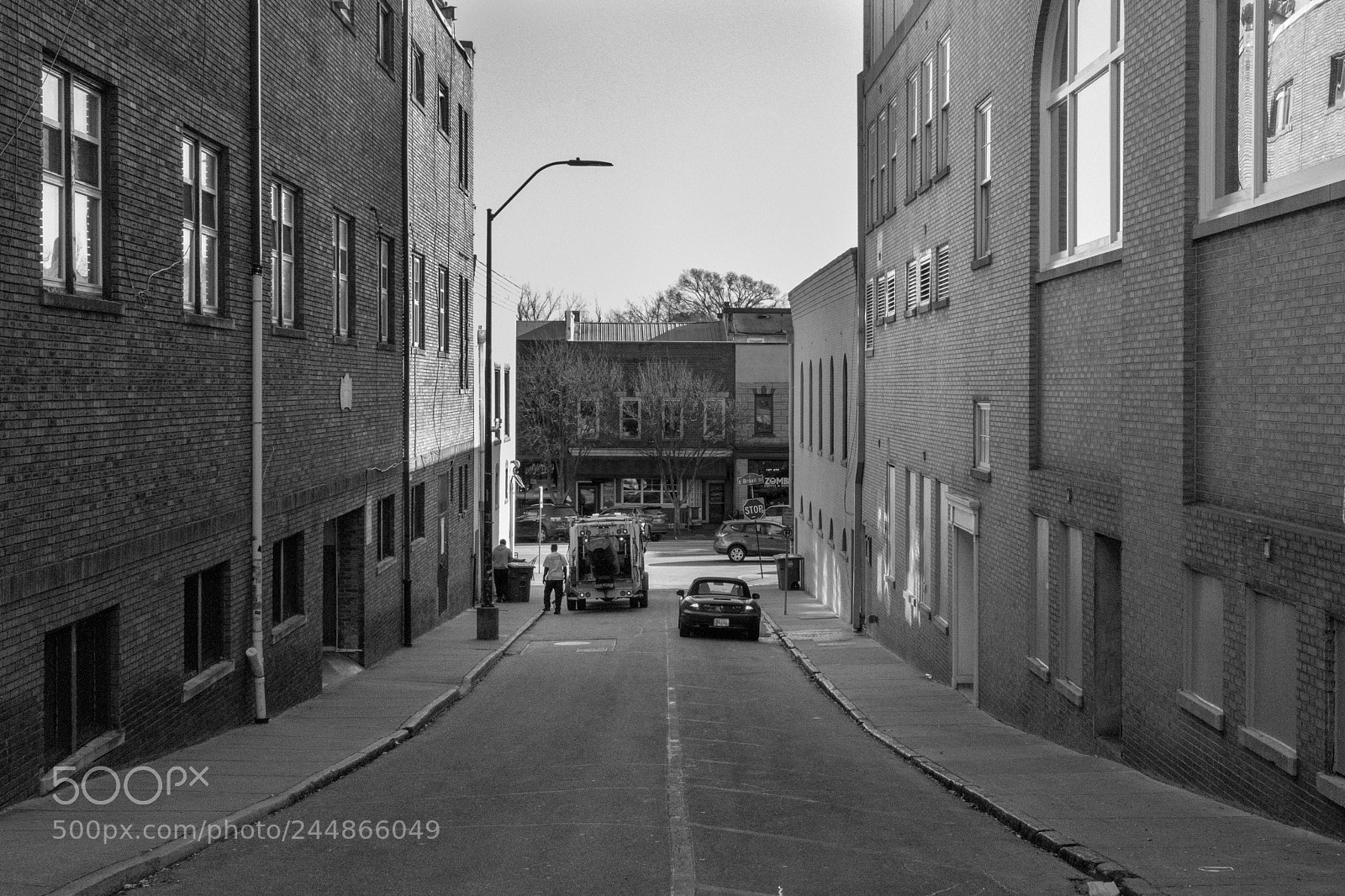 Nikon D3400 sample photo. Downtown alley photography