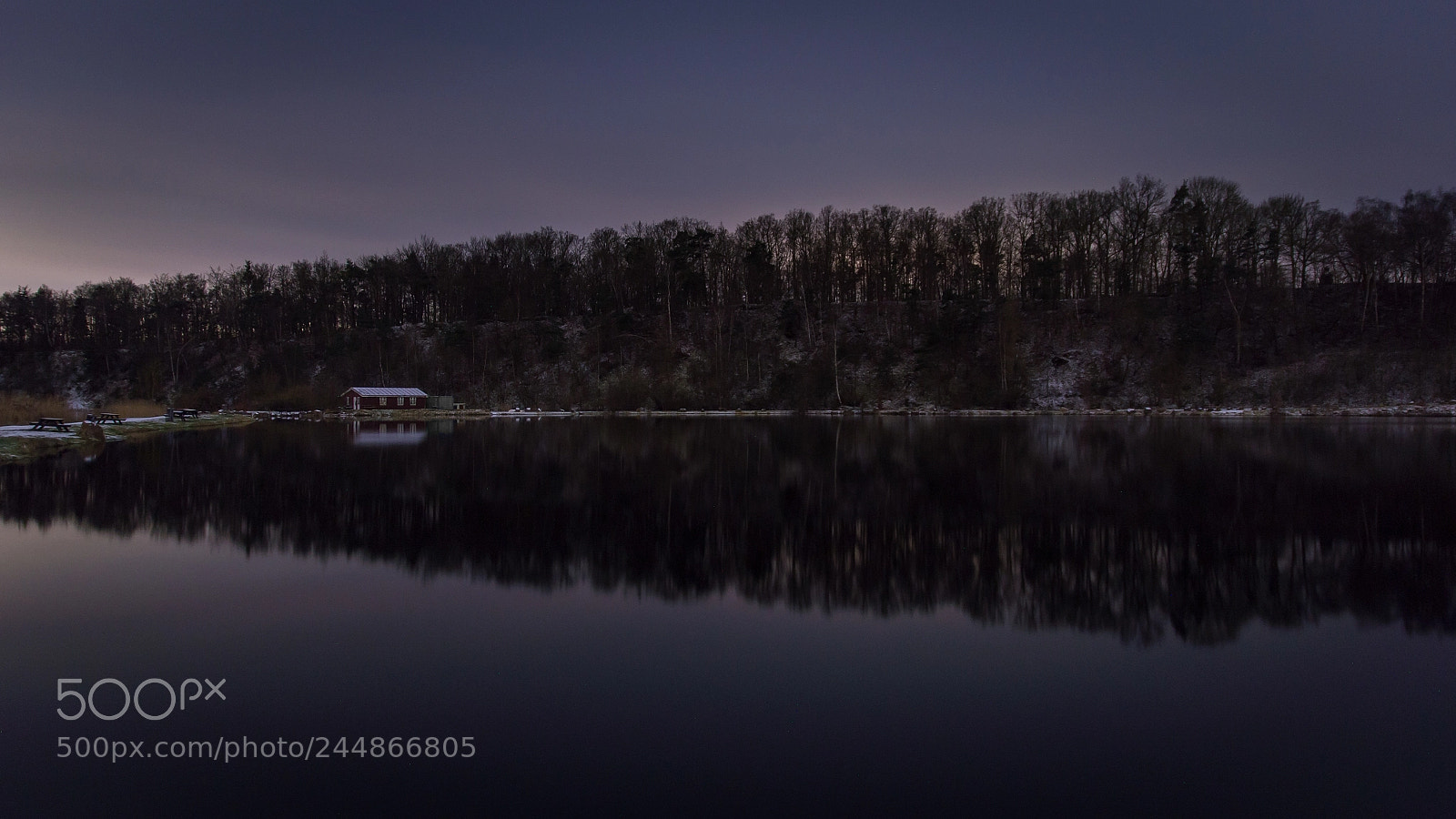 Sony SLT-A55 (SLT-A55V) sample photo. The lake and the photography
