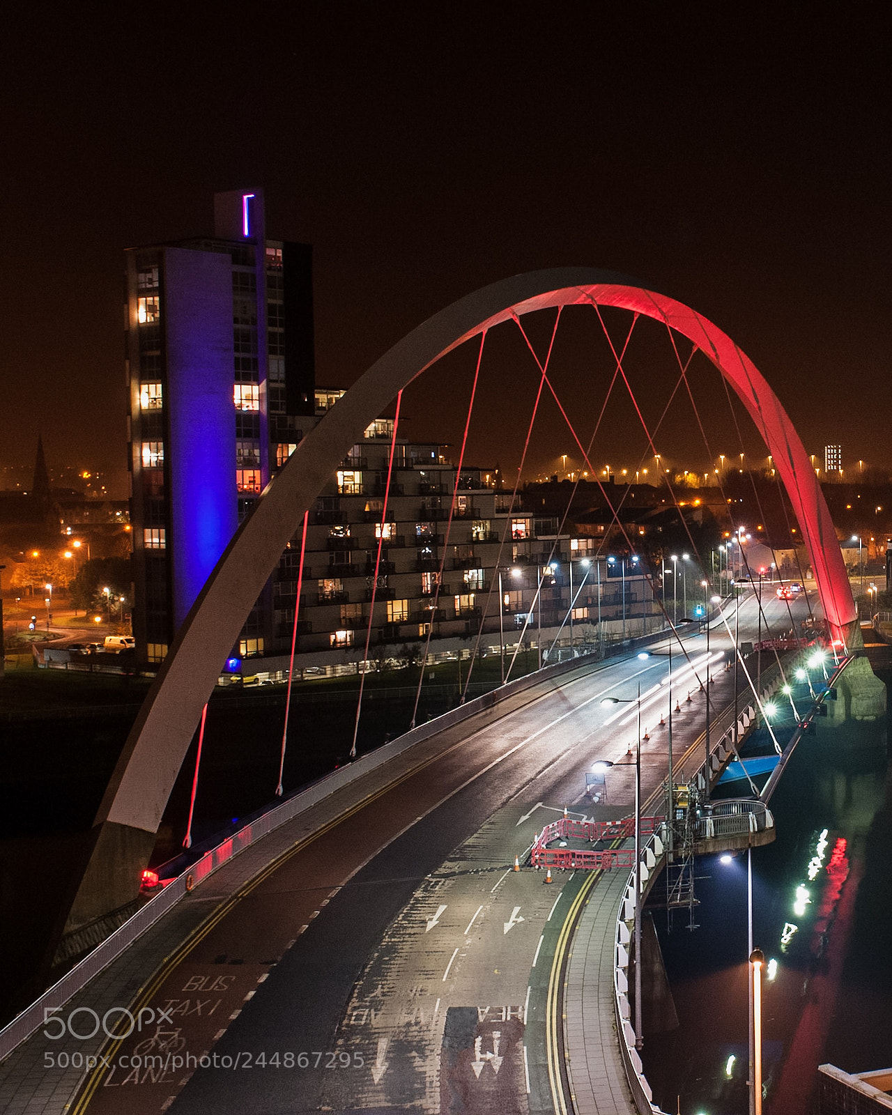 Nikon D300 sample photo. The clyde arc bridge photography