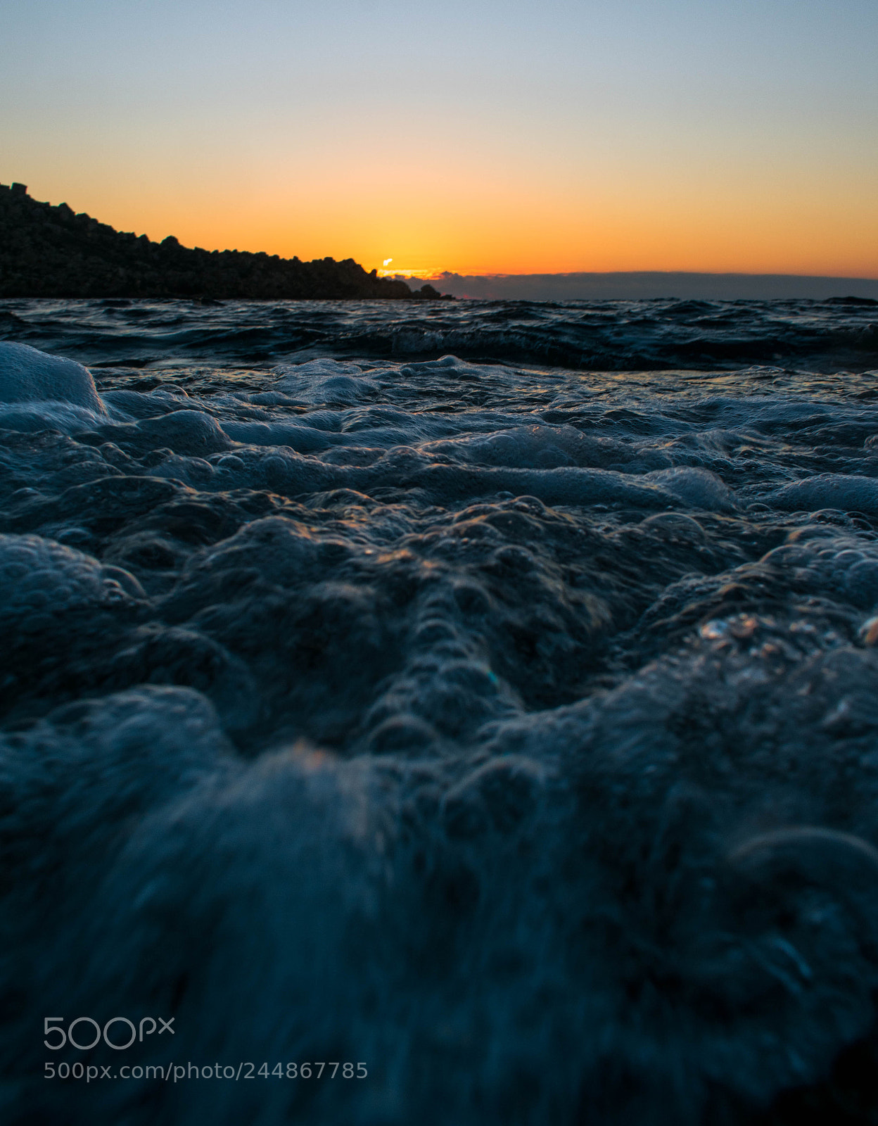 Nikon D3400 sample photo. Waves photography