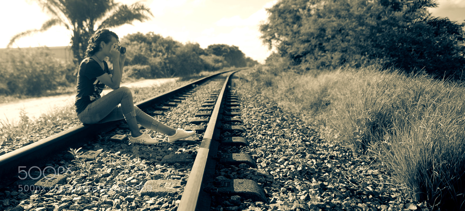 Nikon D800 sample photo. In line photography
