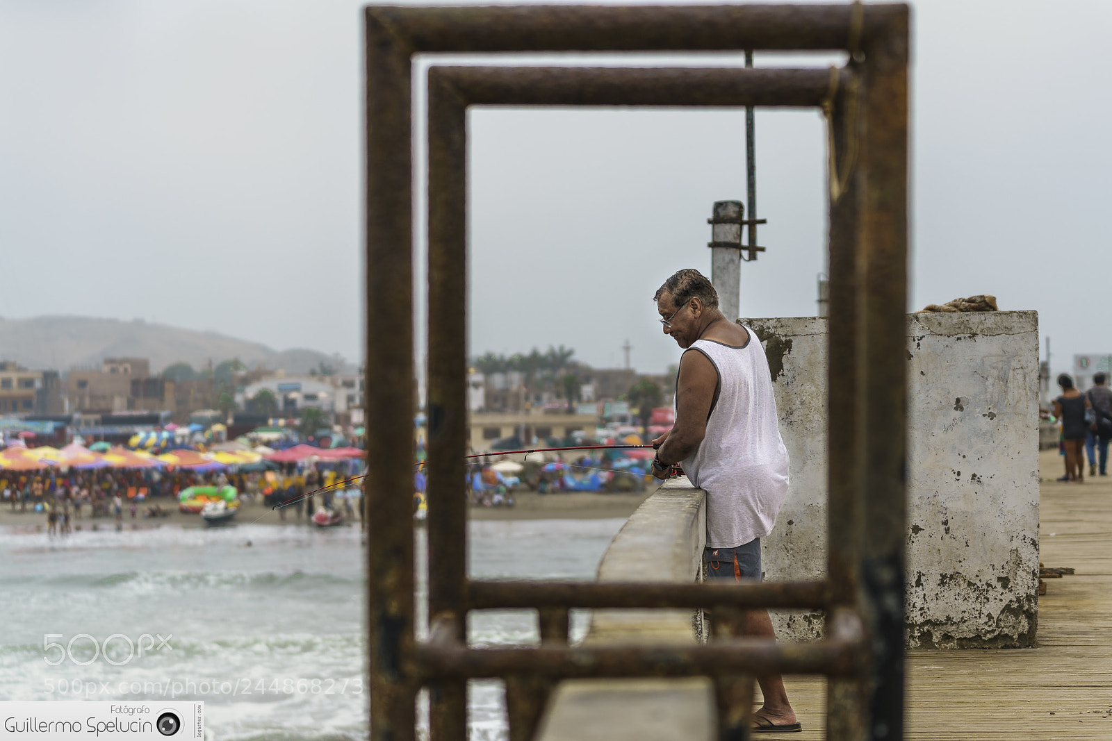 Sony a7R II sample photo. The fisherman in the photography