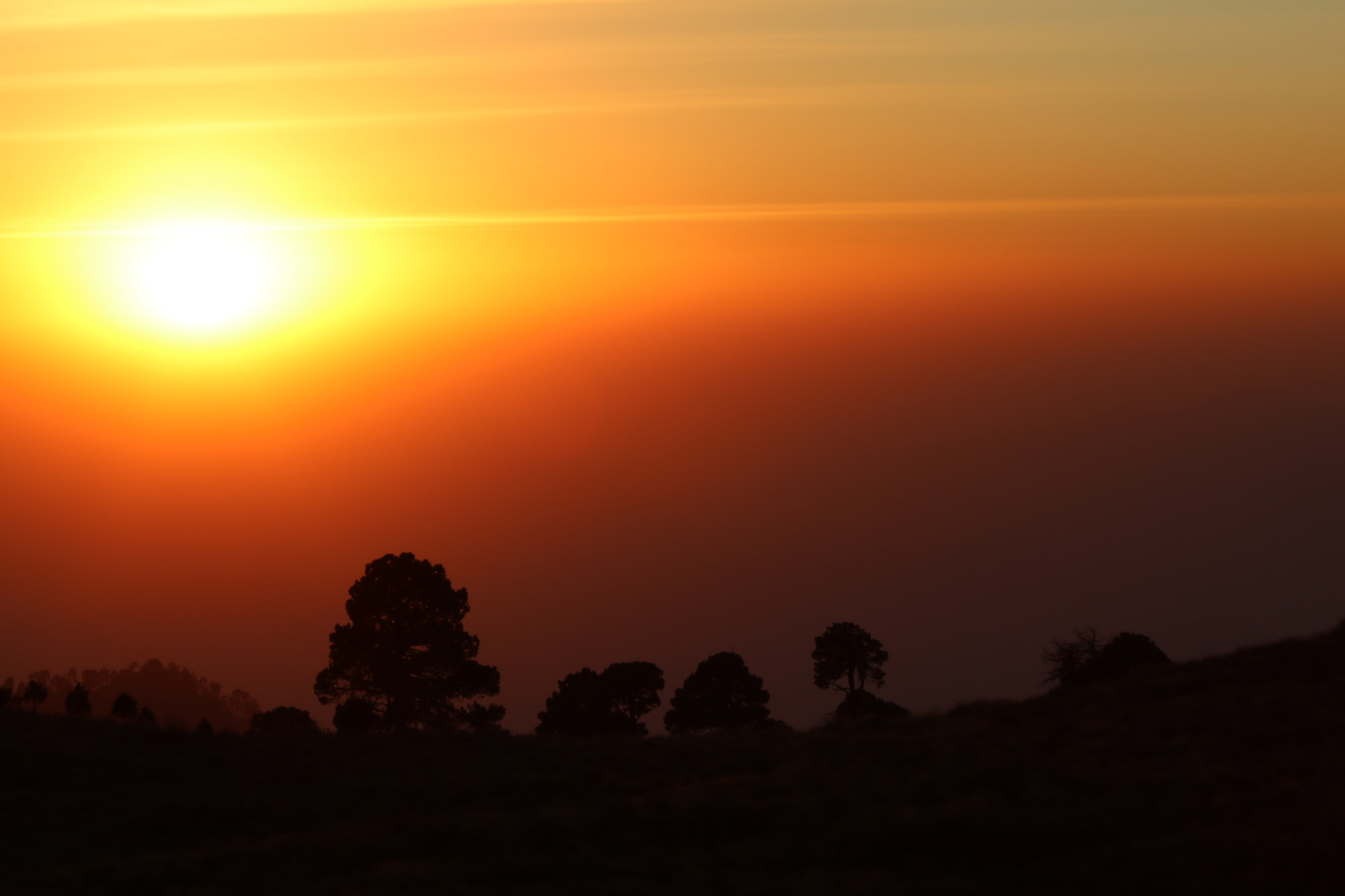 Canon EOS 80D + Canon EF 24-105mm F4L IS USM sample photo. Sunset near puebla photography
