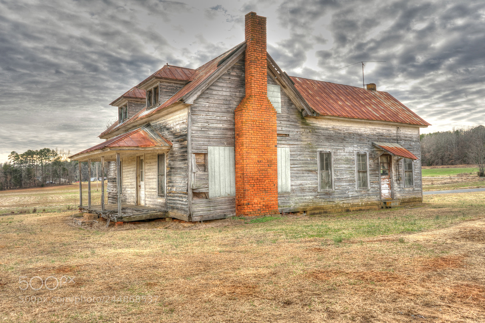 Sony a7 II sample photo. This old house photography