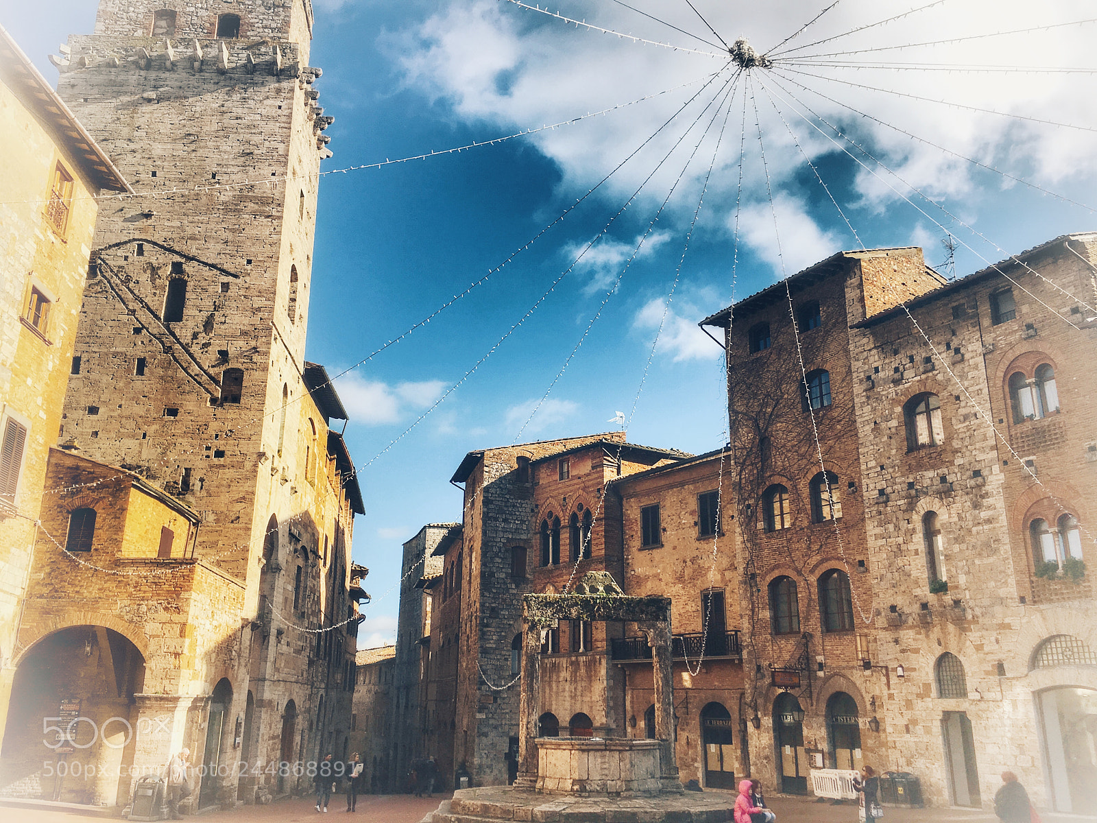 Apple iPhone 6s sample photo. San gimignano photography