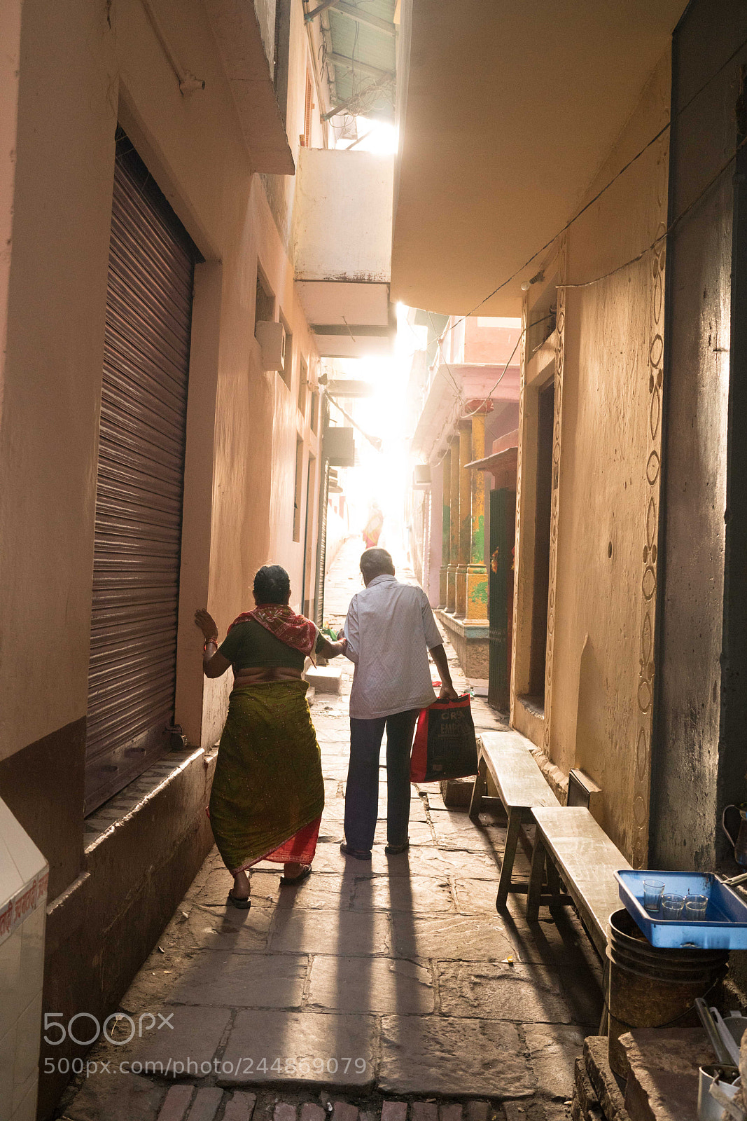 Sony a7R II sample photo. Street life, varanasi photography