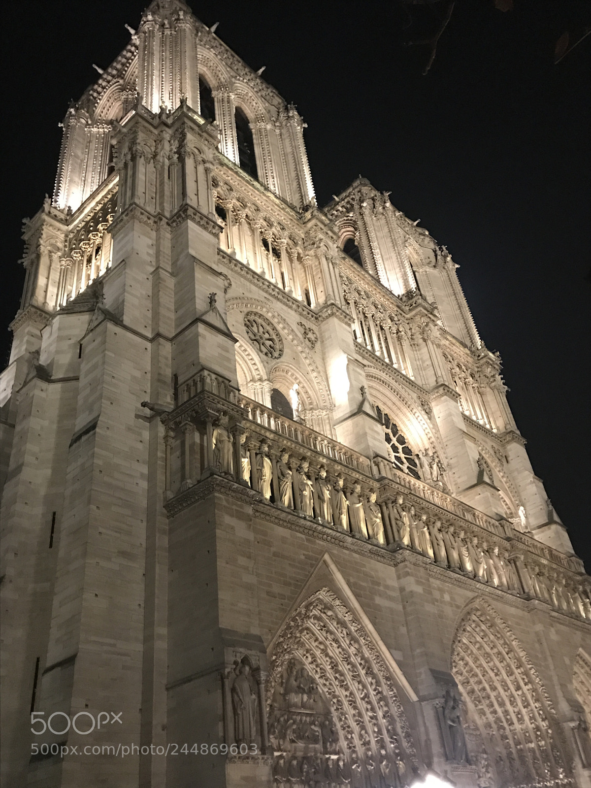 Apple iPhone 7 sample photo. Notre dames de paris photography