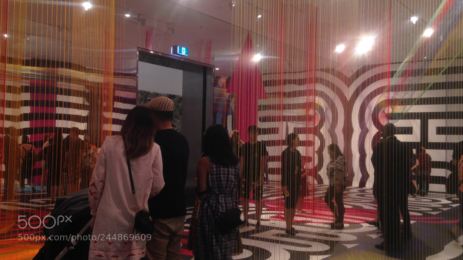Apple iPhone 5 sample photo. Melbourne art museum photography