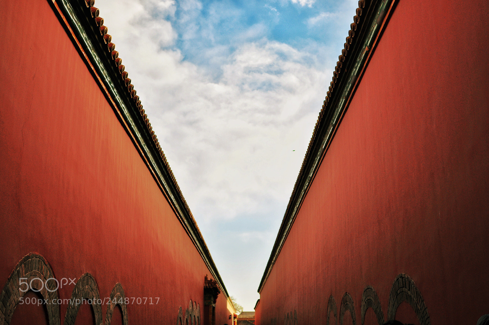 Nikon D90 sample photo. Wall in the forbidden photography