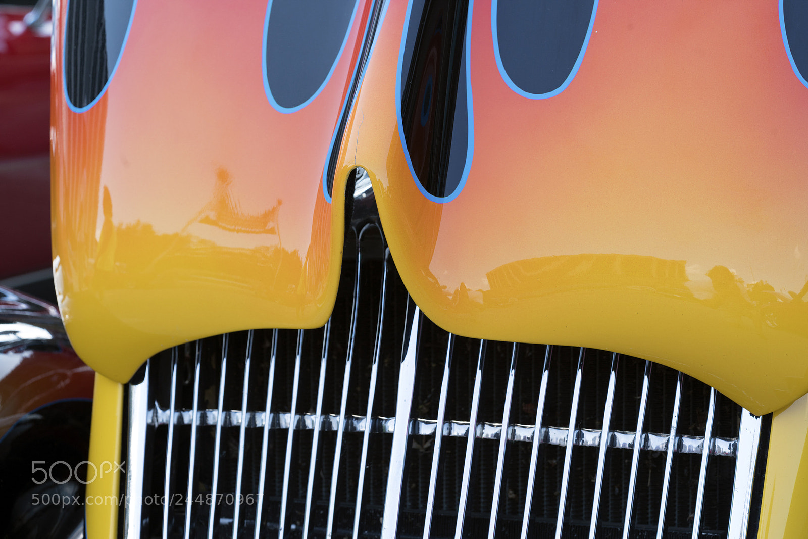 Sony a7R II sample photo. Route 66 car show photography