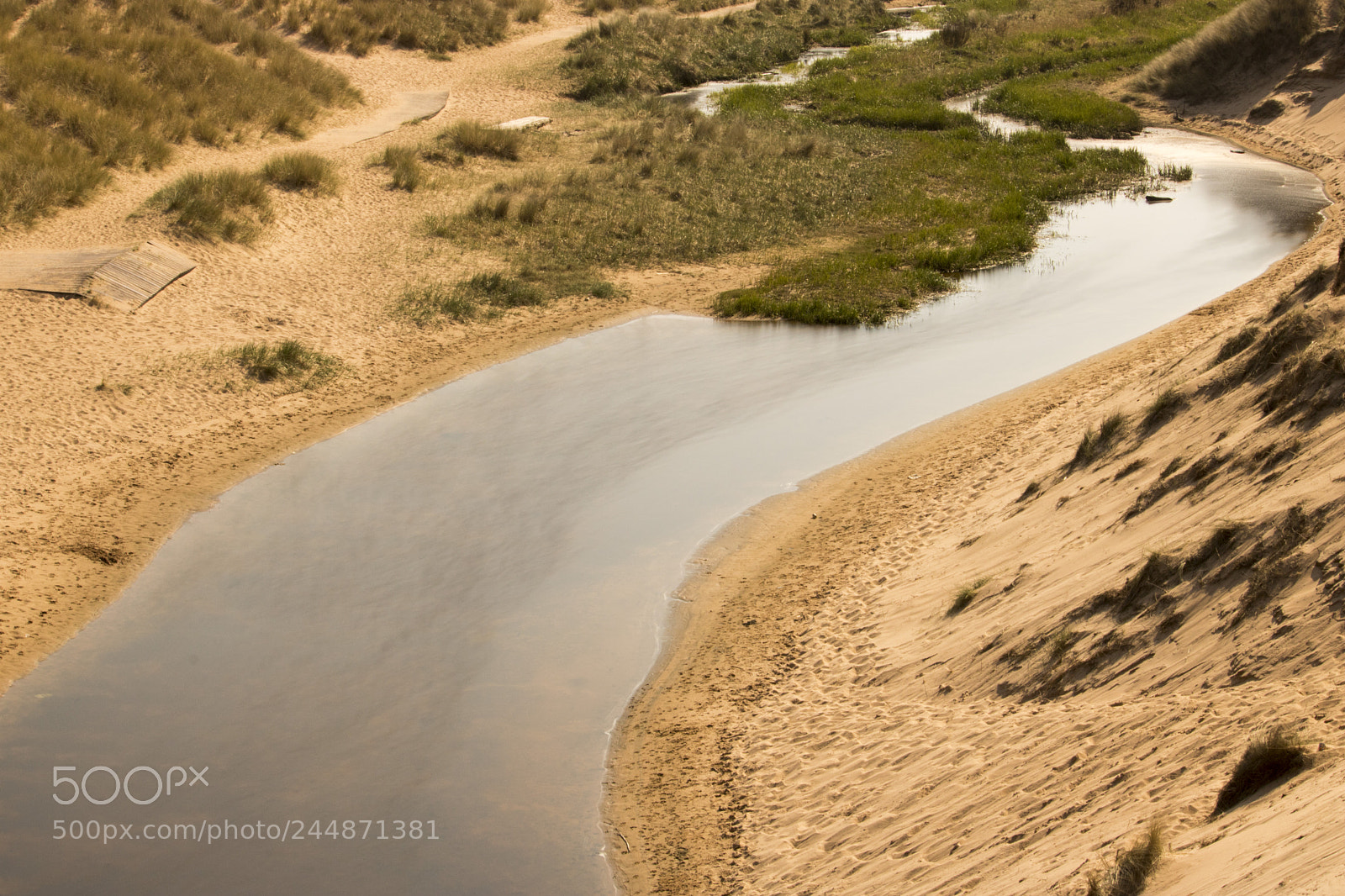 Canon EOS 750D (EOS Rebel T6i / EOS Kiss X8i) sample photo. Stream running through balmedie photography